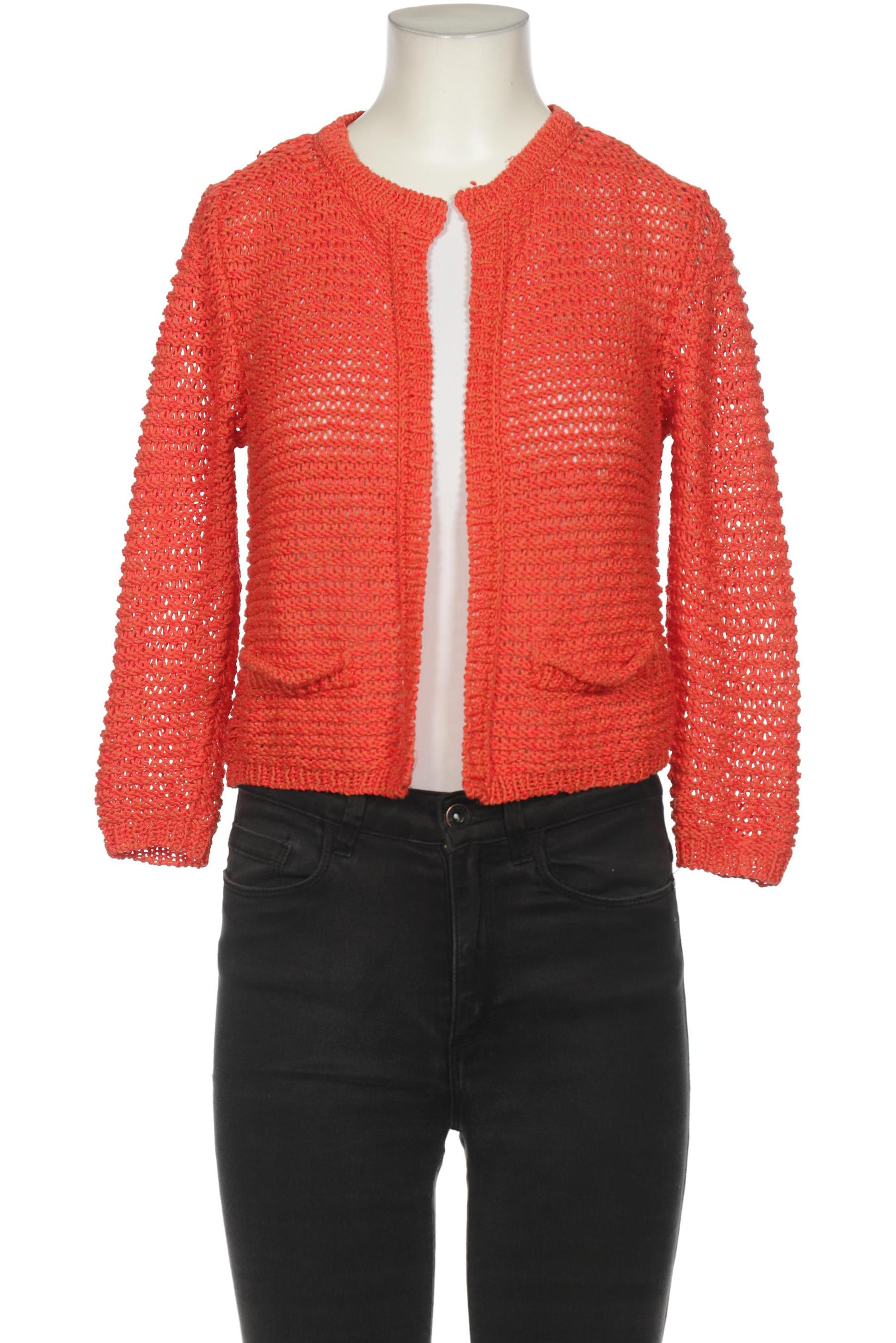 

Hallhuber Damen Strickjacke, rot, Gr. 38