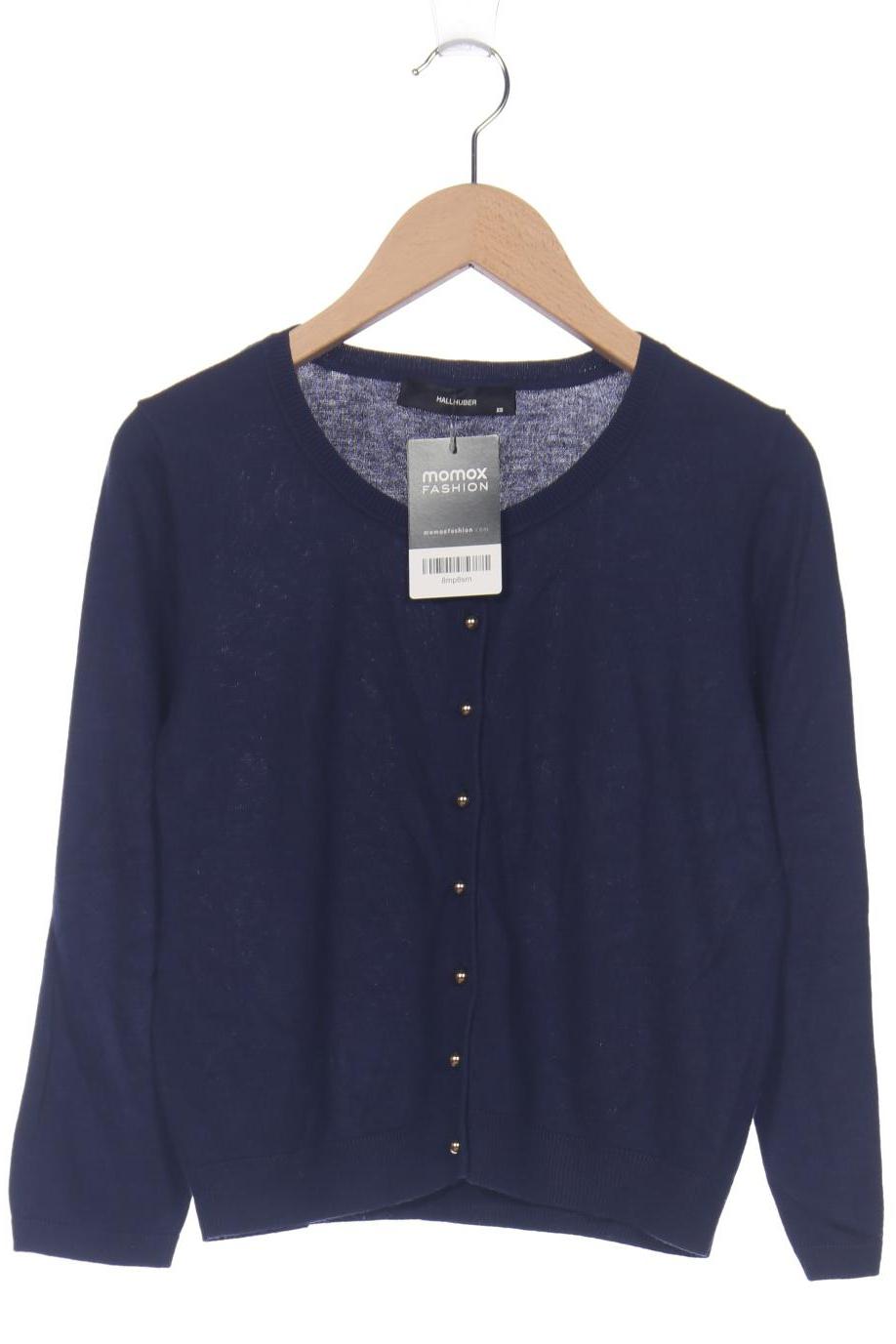 

Hallhuber Damen Strickjacke, marineblau, Gr. 34