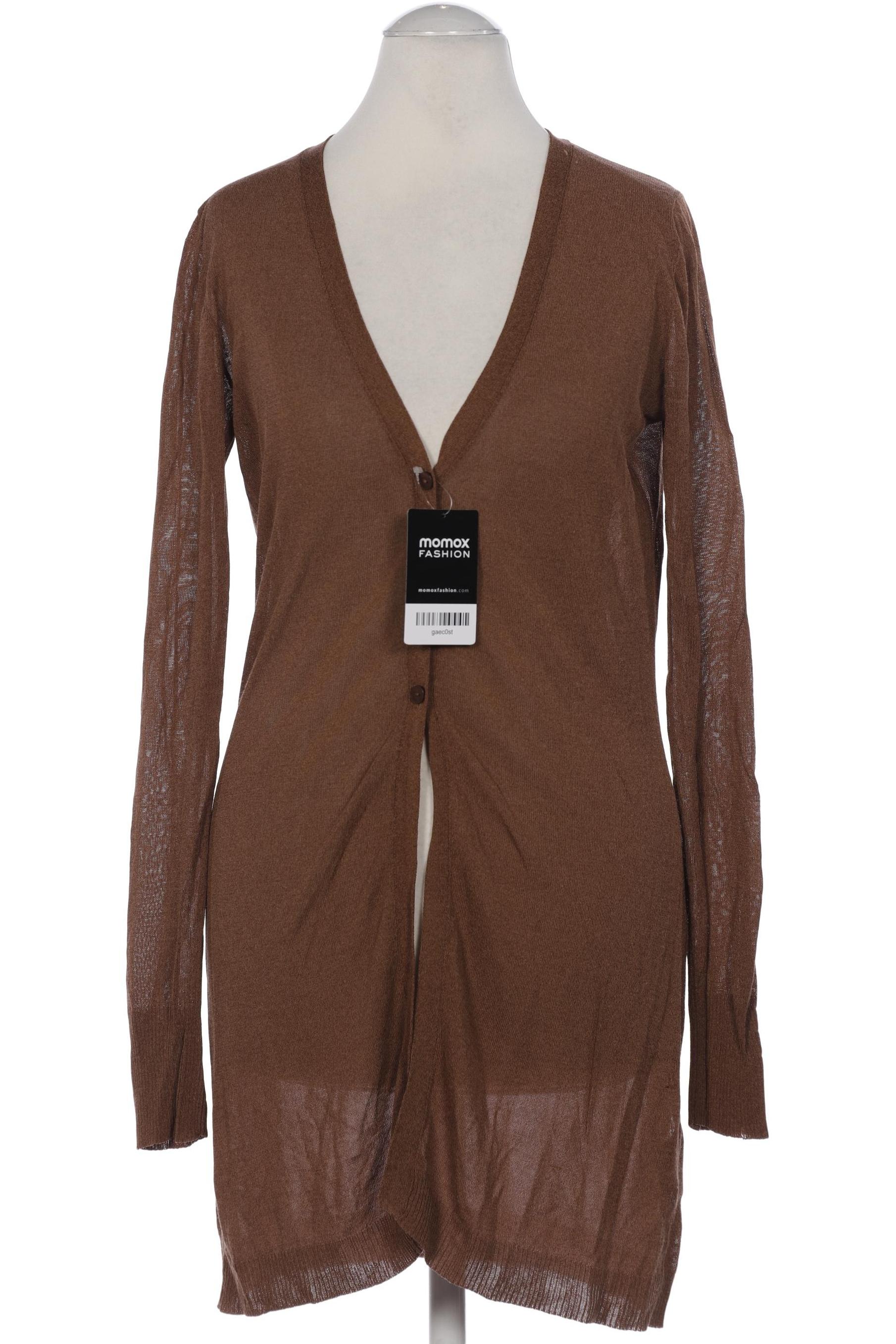 

Hallhuber Damen Strickjacke, braun, Gr. 36