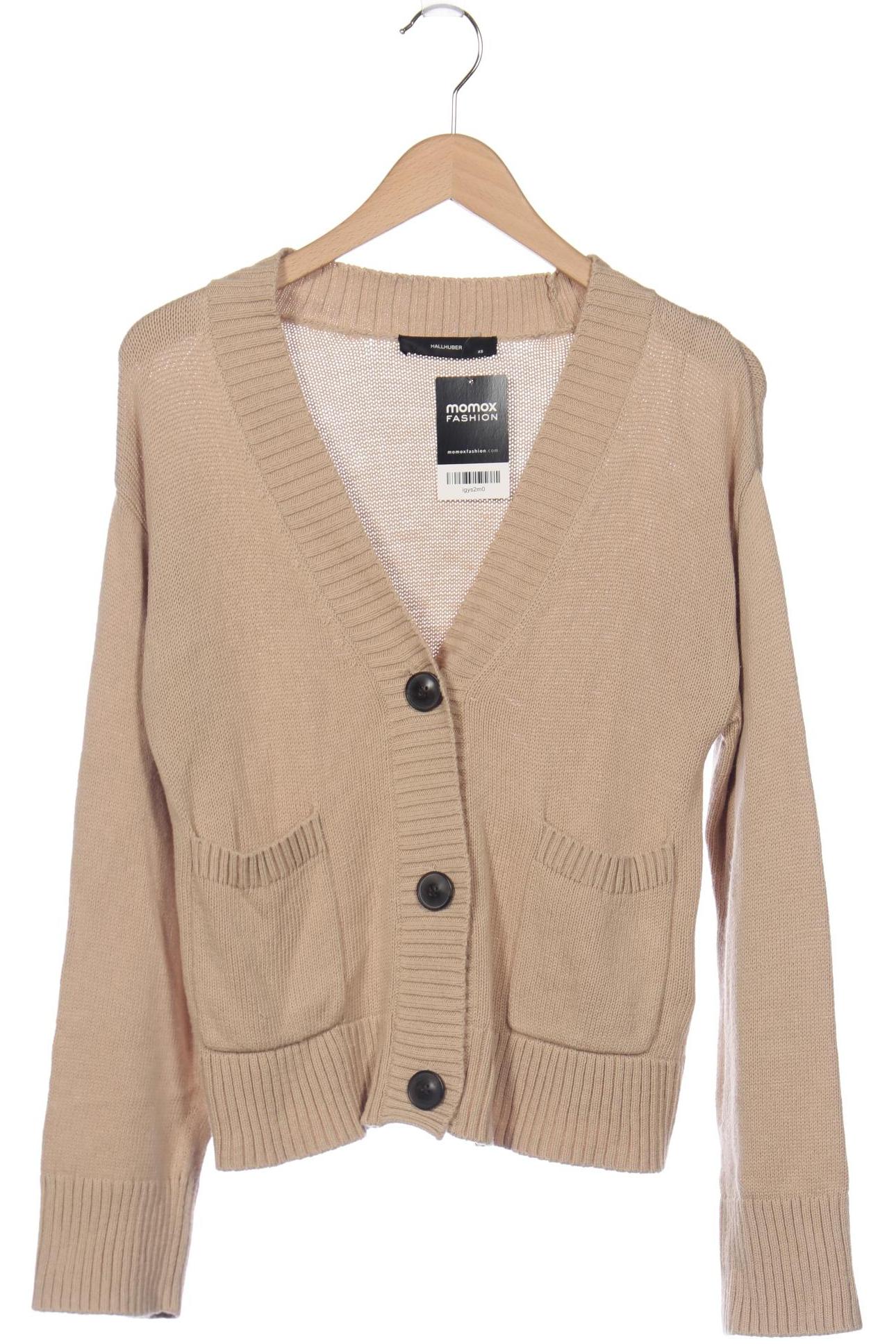 

Hallhuber Damen Strickjacke, beige, Gr. 34
