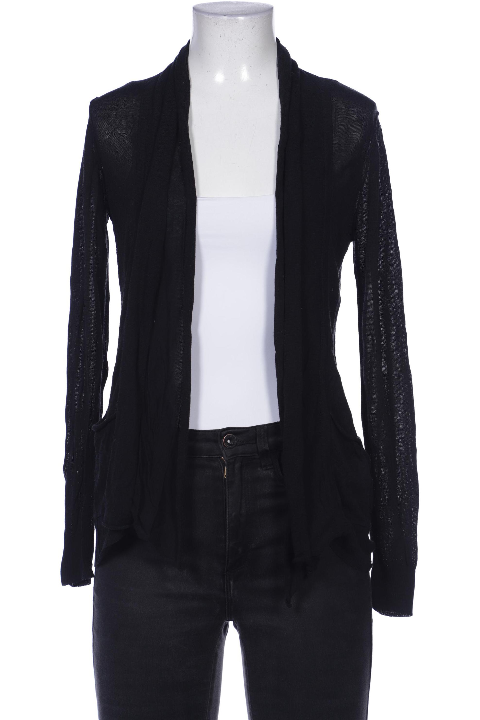 

Hallhuber Damen Strickjacke, schwarz, Gr. 36