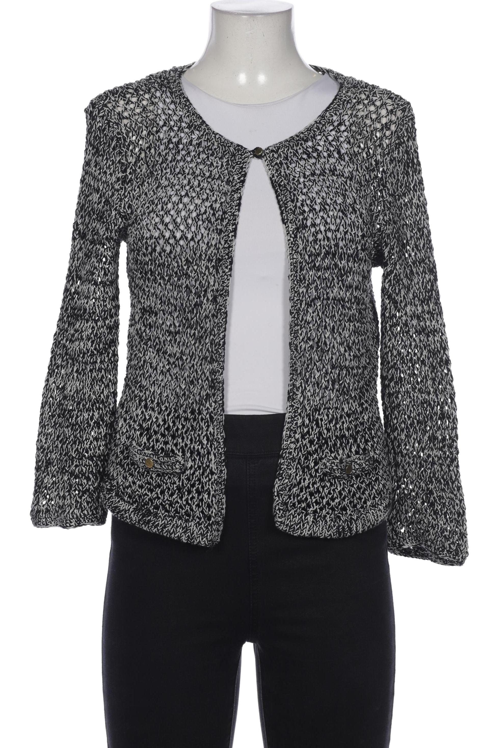 

Hallhuber Damen Strickjacke, schwarz, Gr. 42