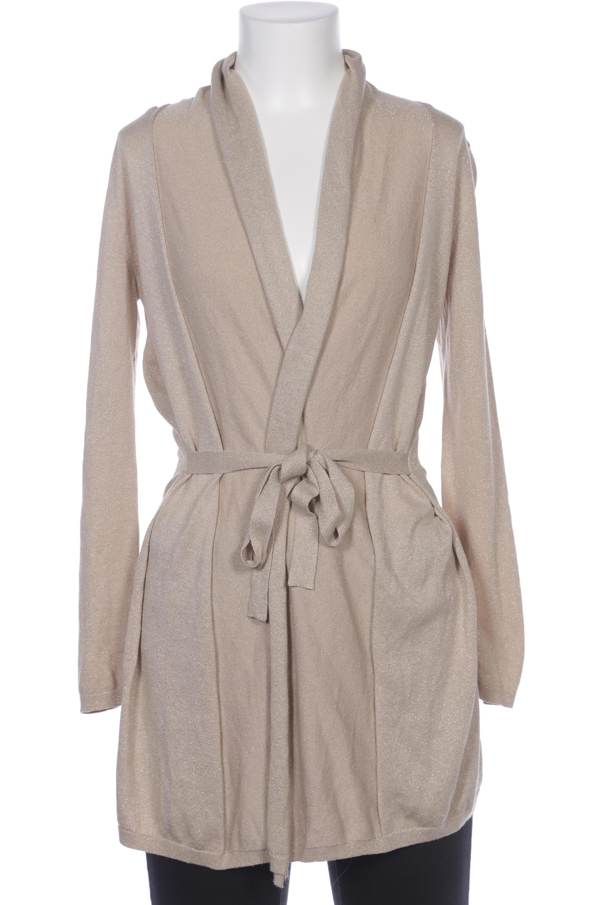 

Hallhuber Damen Strickjacke, beige, Gr. 34