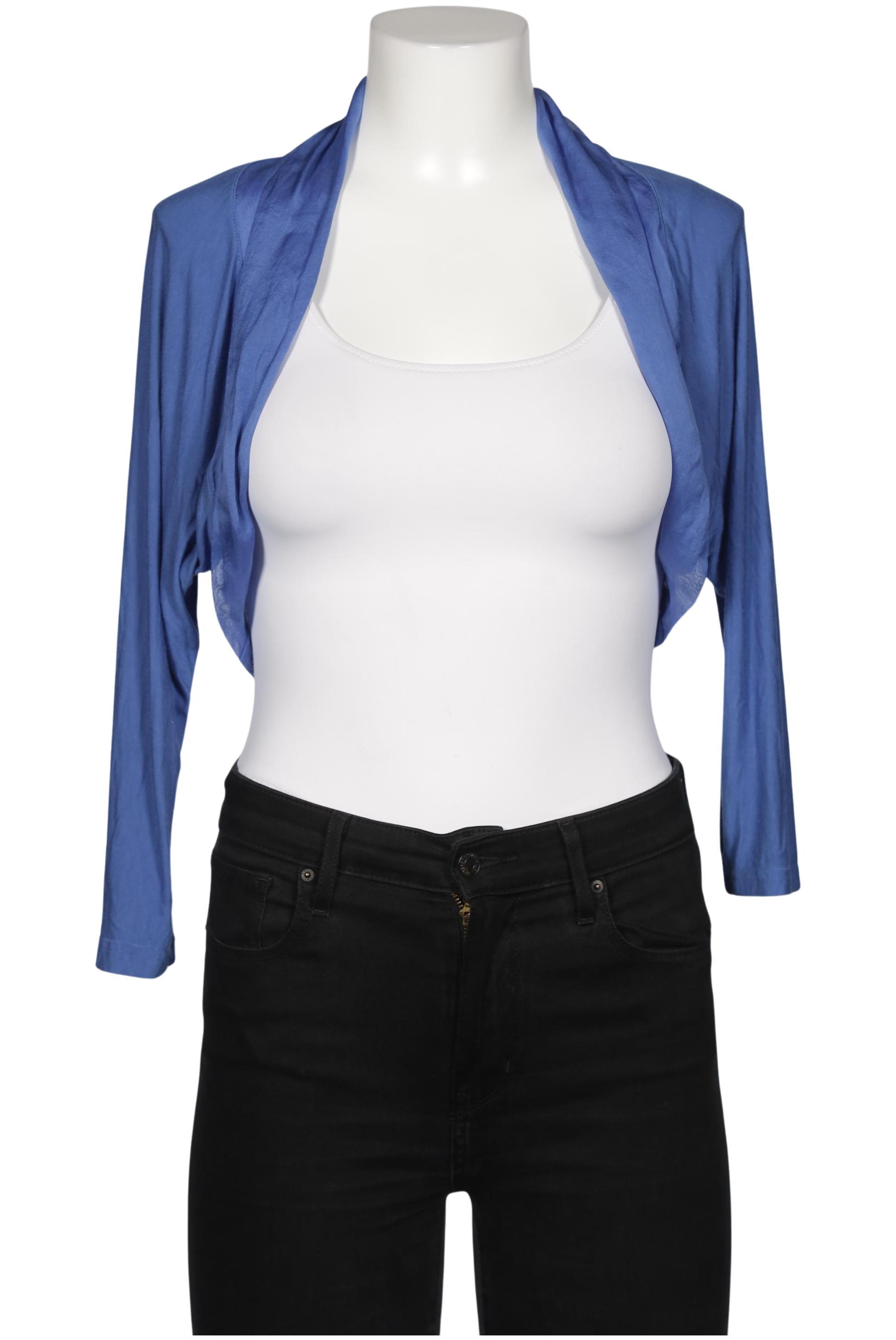 

Hallhuber Damen Strickjacke, blau, Gr. 42