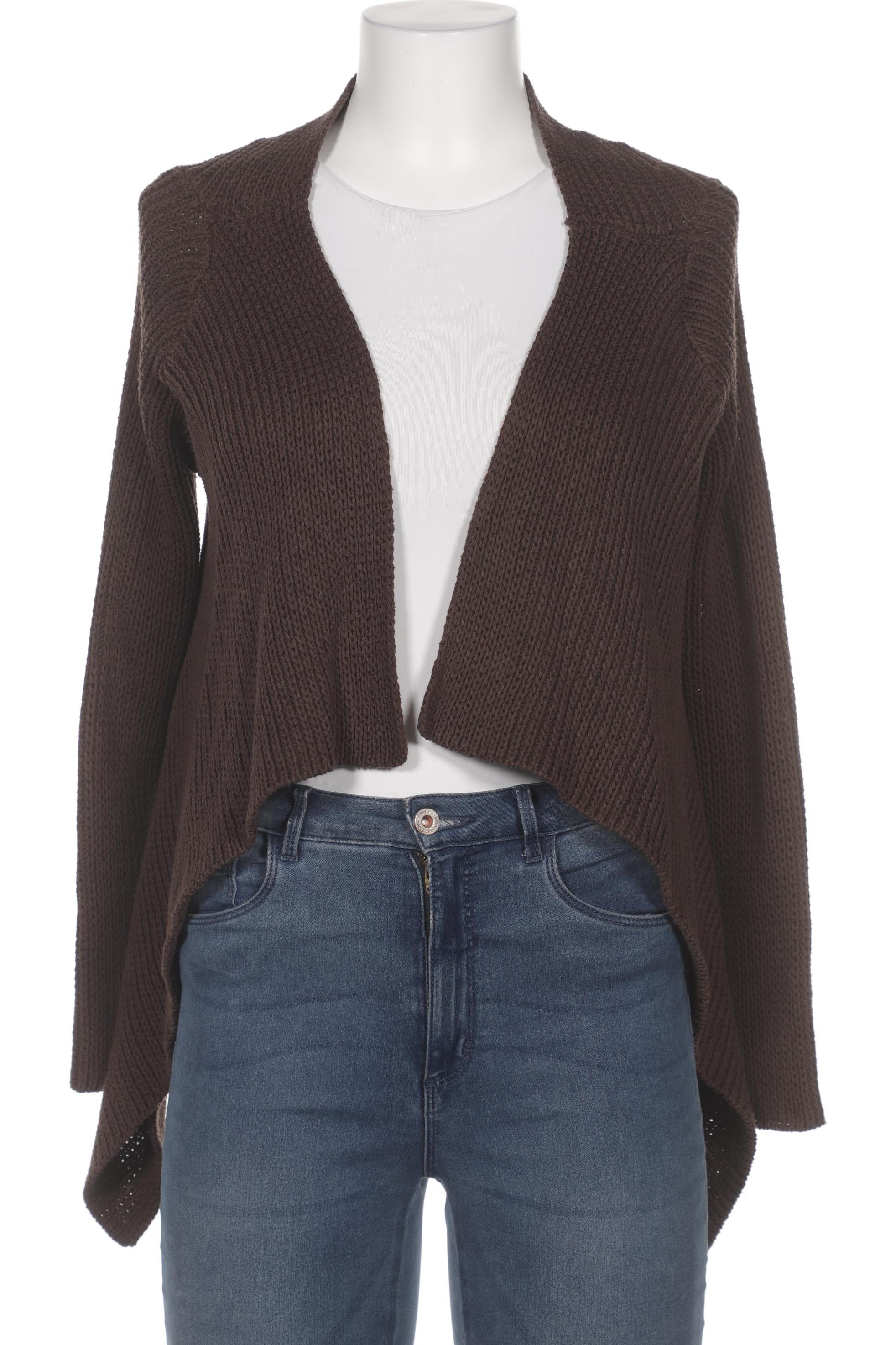 

Hallhuber Damen Strickjacke, braun, Gr. 38