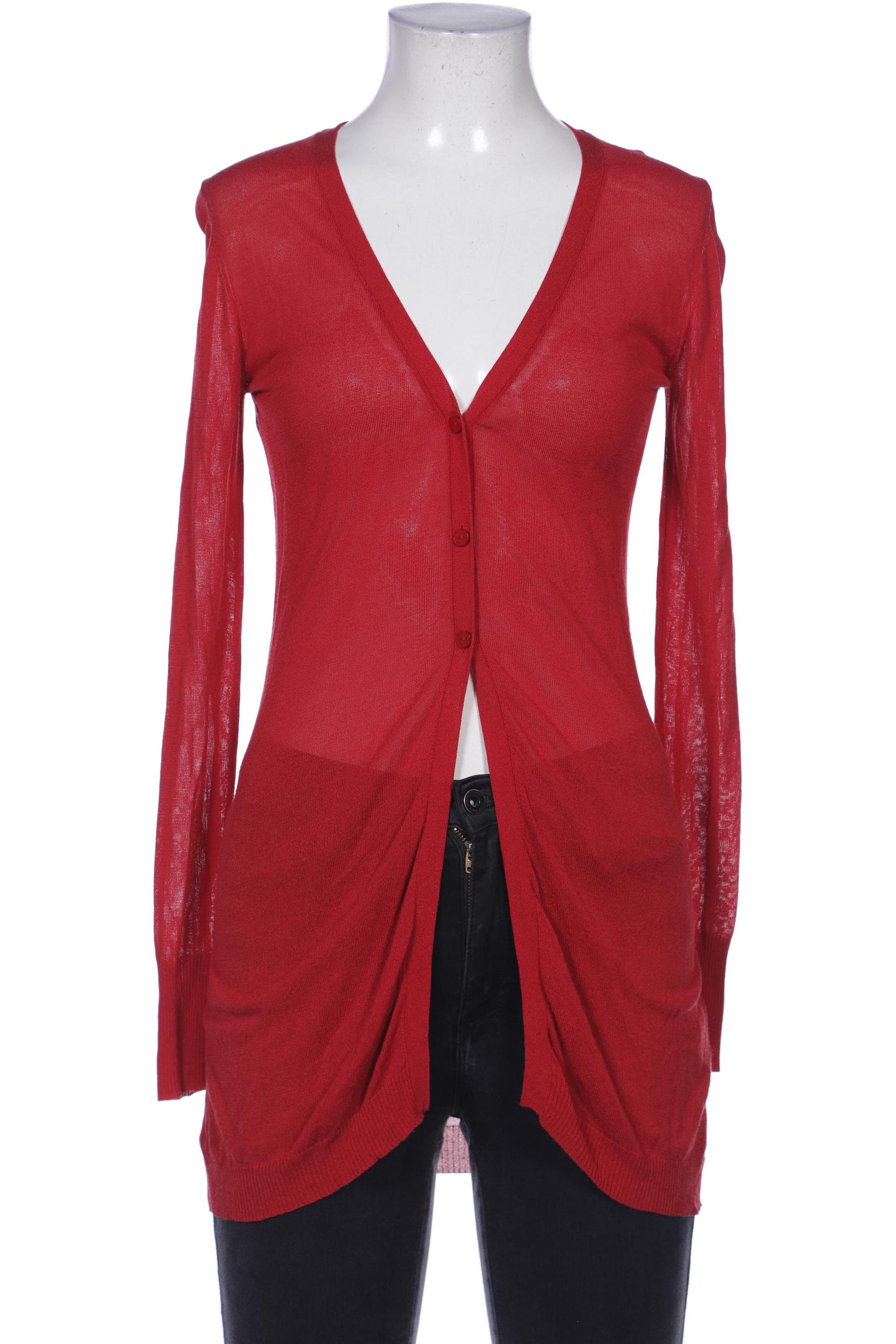 

Hallhuber Damen Strickjacke, rot, Gr. 36