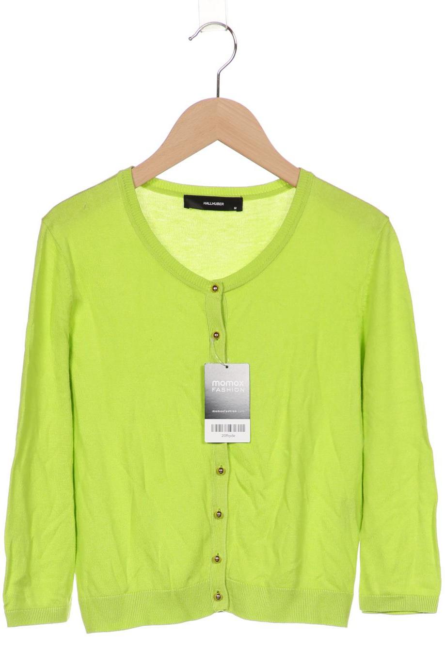 

Hallhuber Damen Strickjacke, grün, Gr. 38