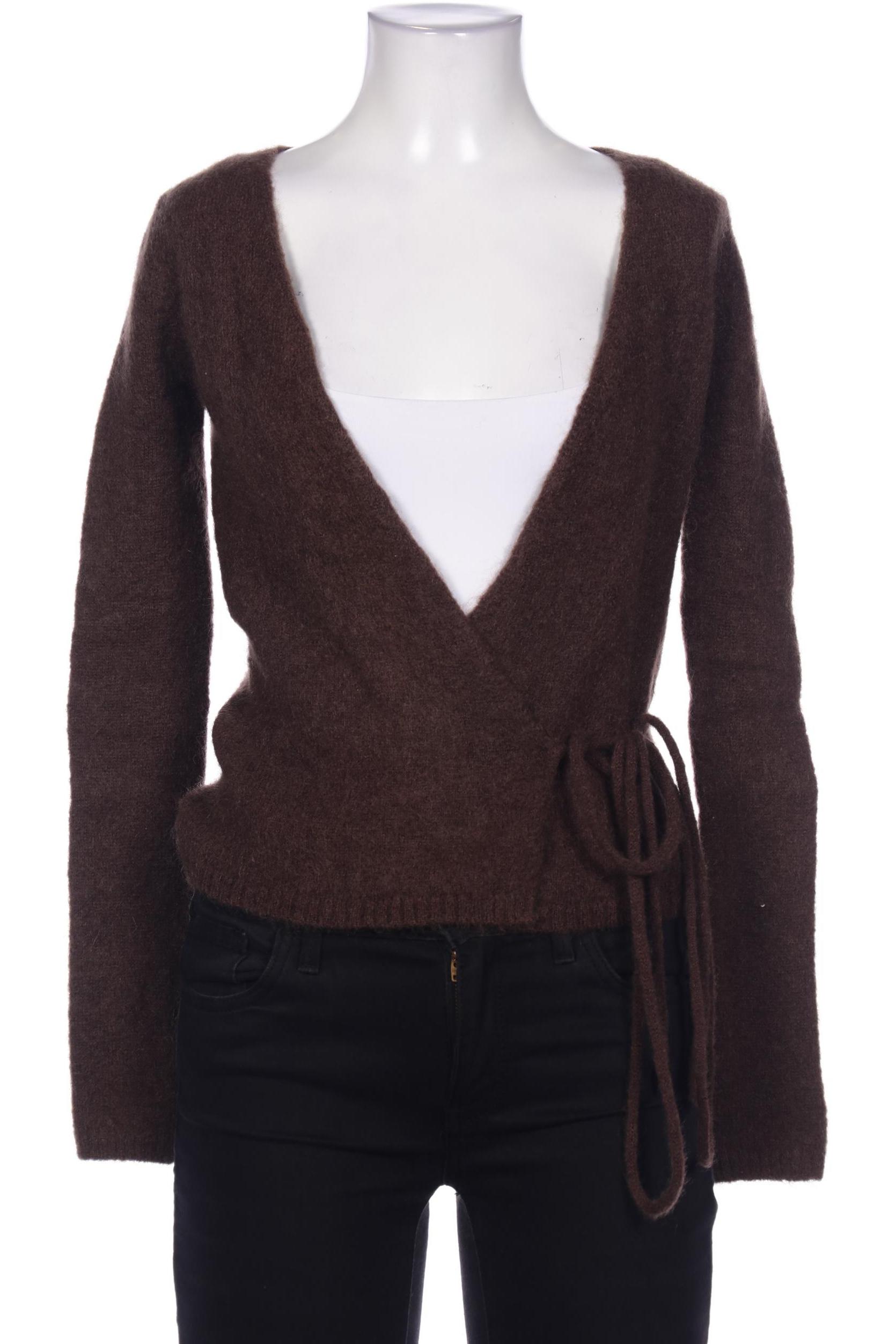 

Hallhuber Damen Strickjacke, braun, Gr. 34
