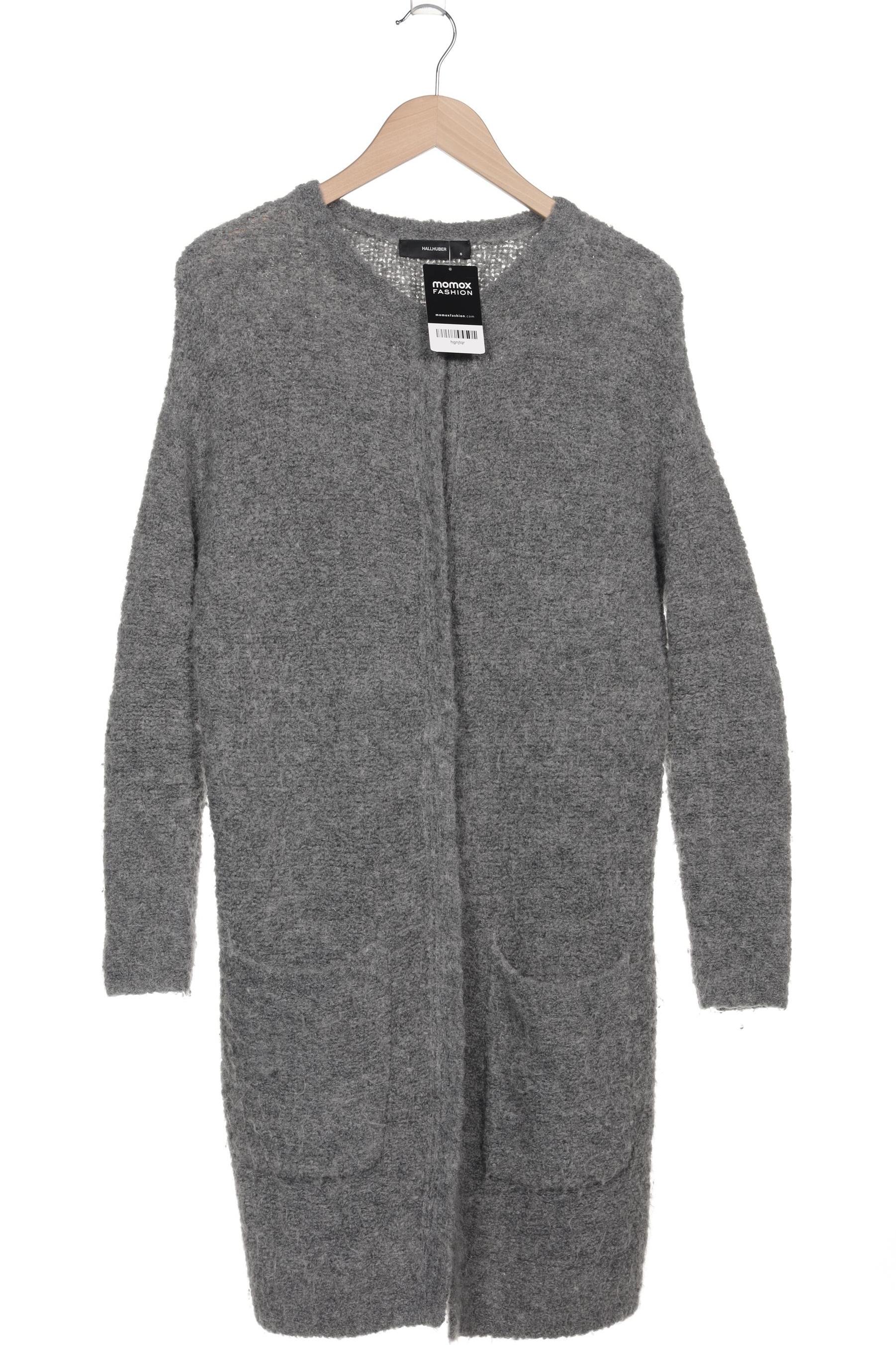 

Hallhuber Damen Strickjacke, grau, Gr. 36