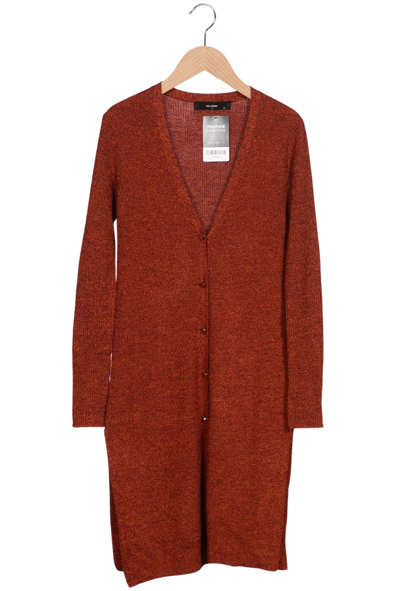 

Hallhuber Damen Strickjacke, braun, Gr. 34