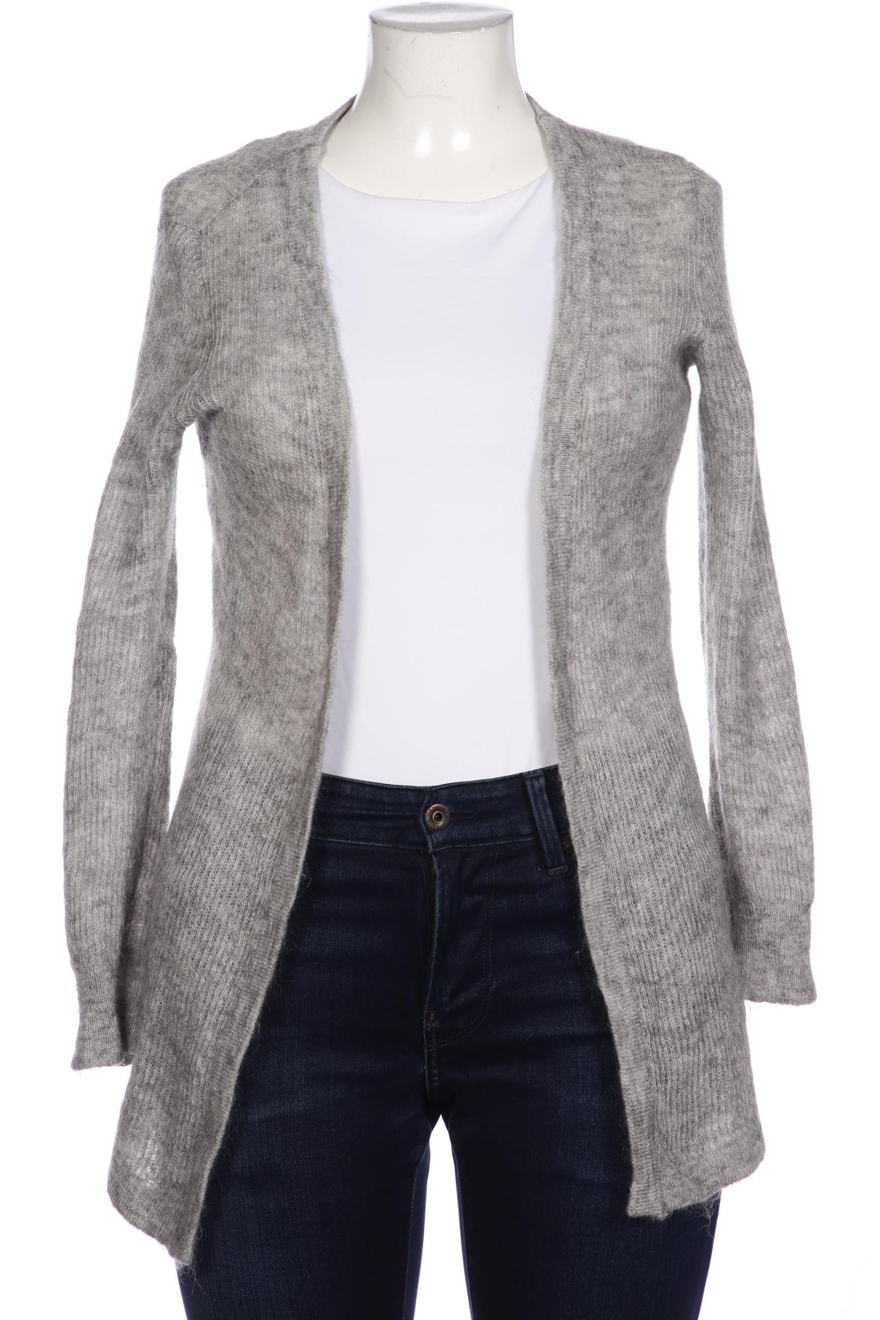

Hallhuber Damen Strickjacke, grau, Gr. 42