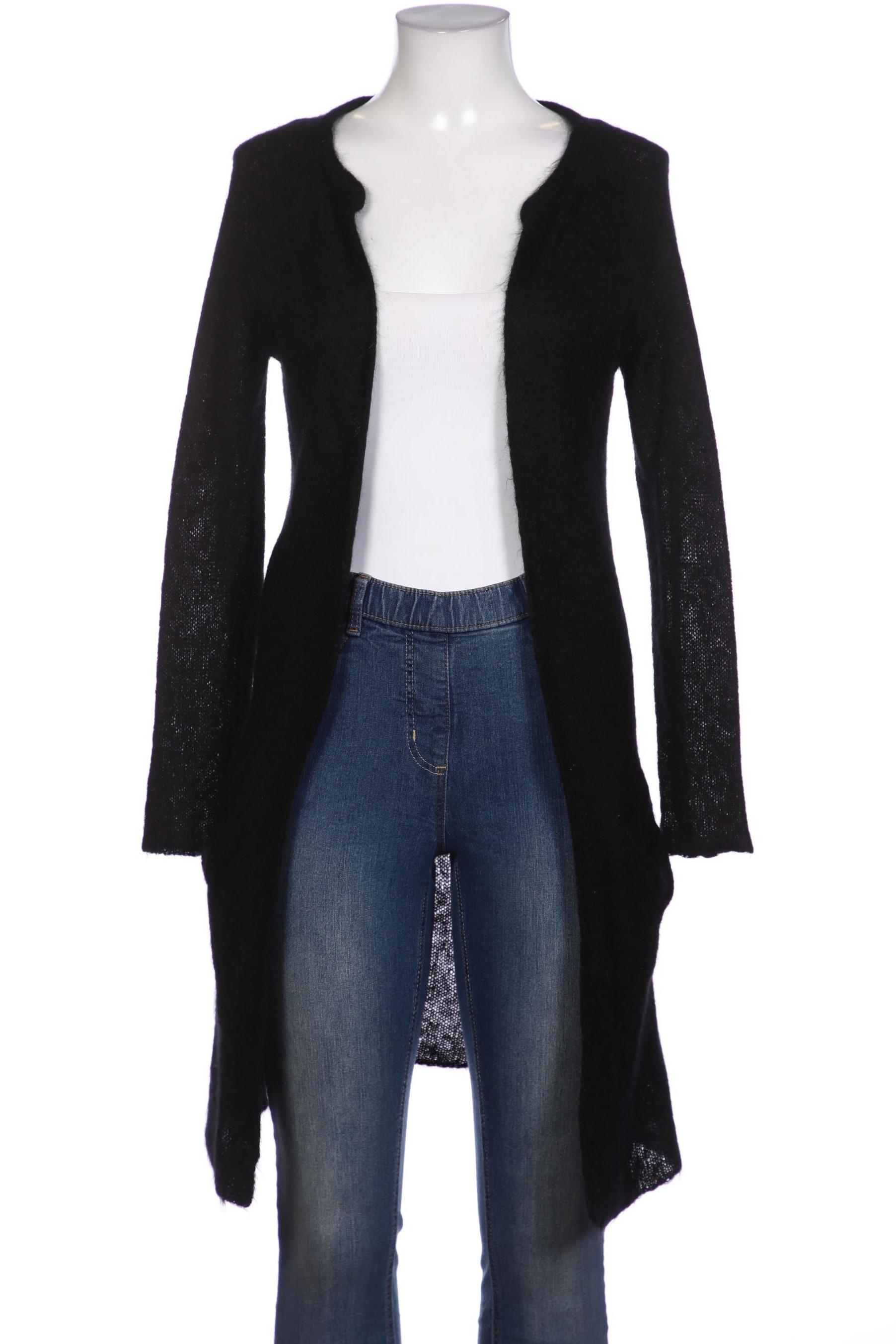

Hallhuber Damen Strickjacke, schwarz, Gr. 38