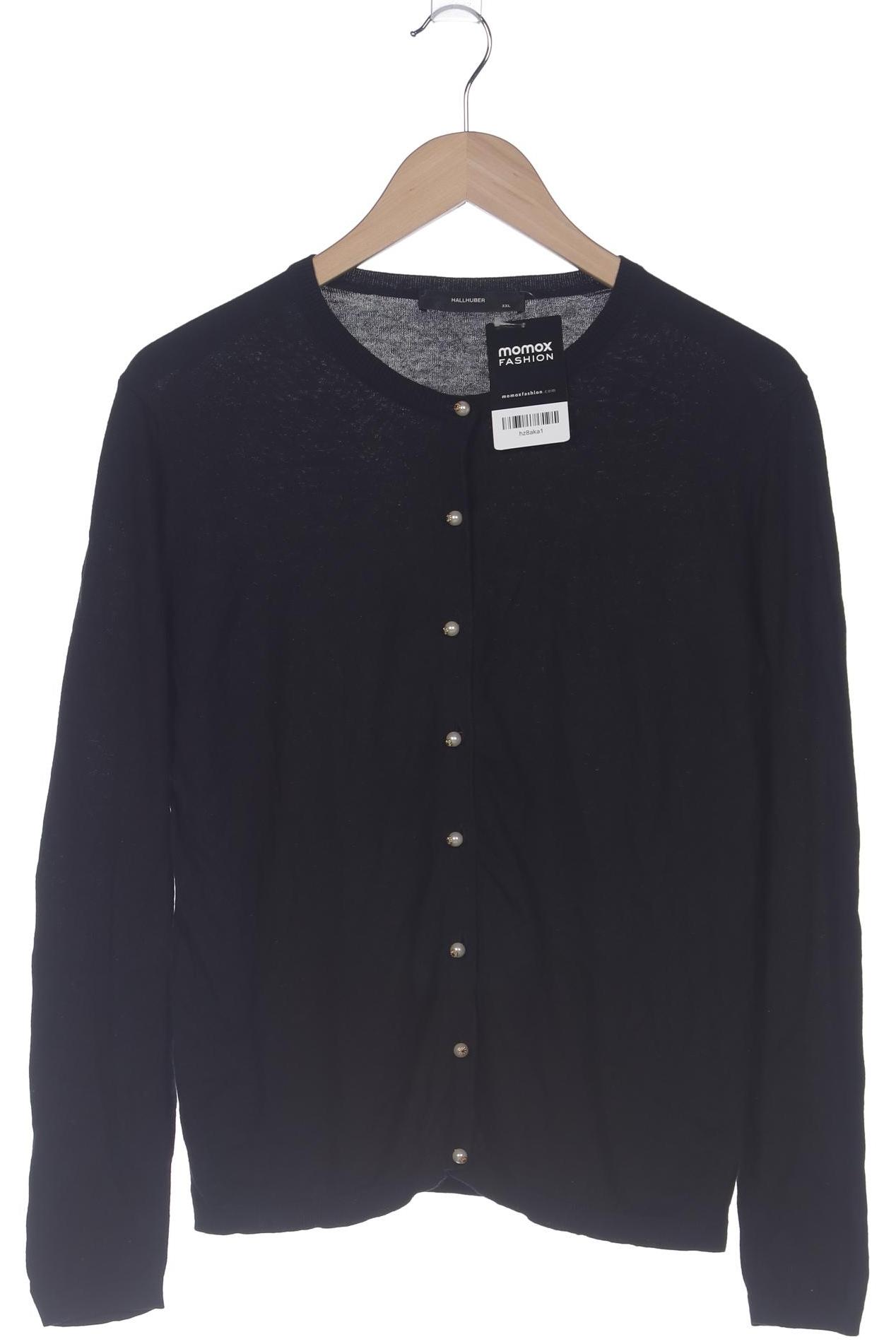

Hallhuber Damen Strickjacke, schwarz, Gr. 46
