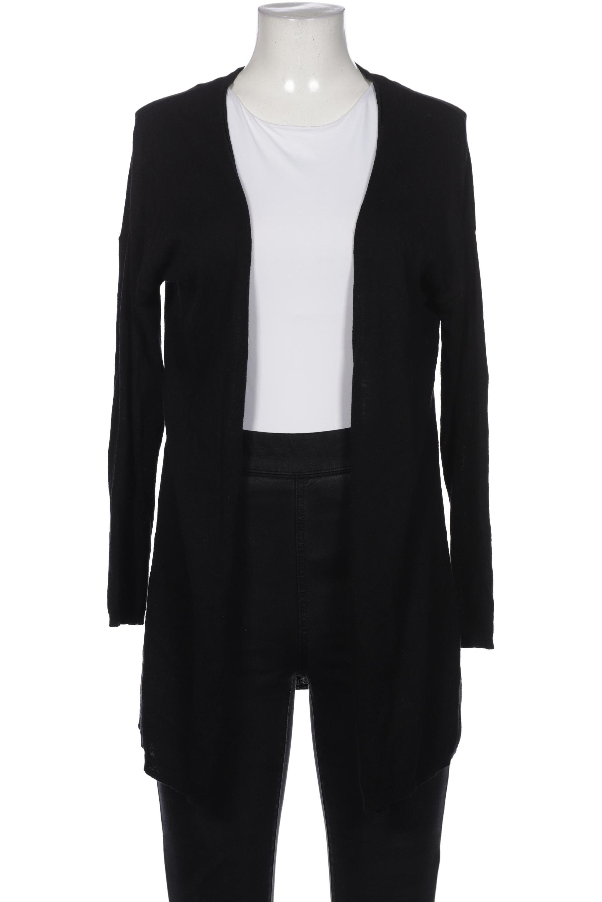 

Hallhuber Damen Strickjacke, schwarz, Gr. 38