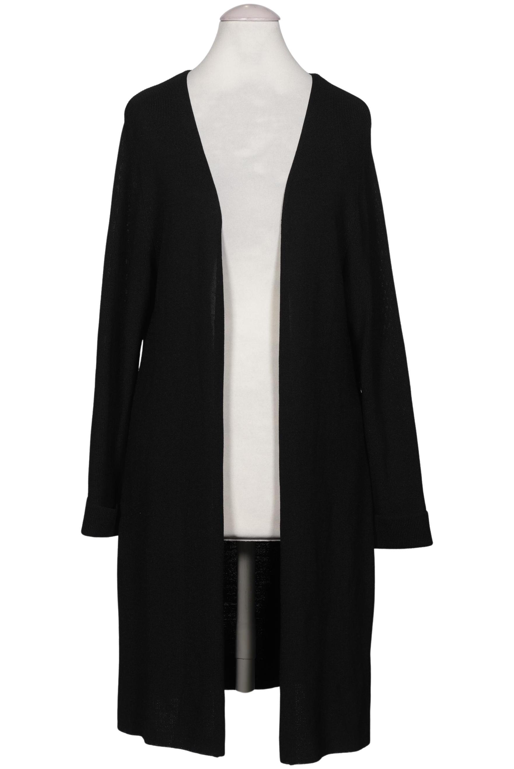 

Hallhuber Damen Strickjacke, schwarz, Gr. 38