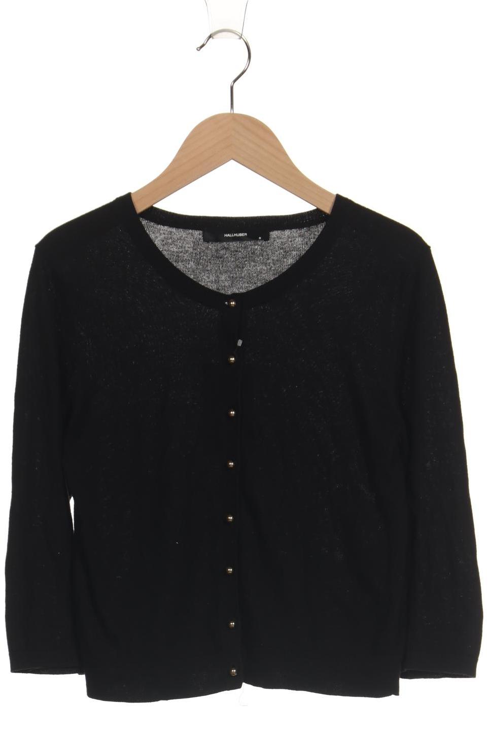 

Hallhuber Damen Strickjacke, schwarz, Gr. 36