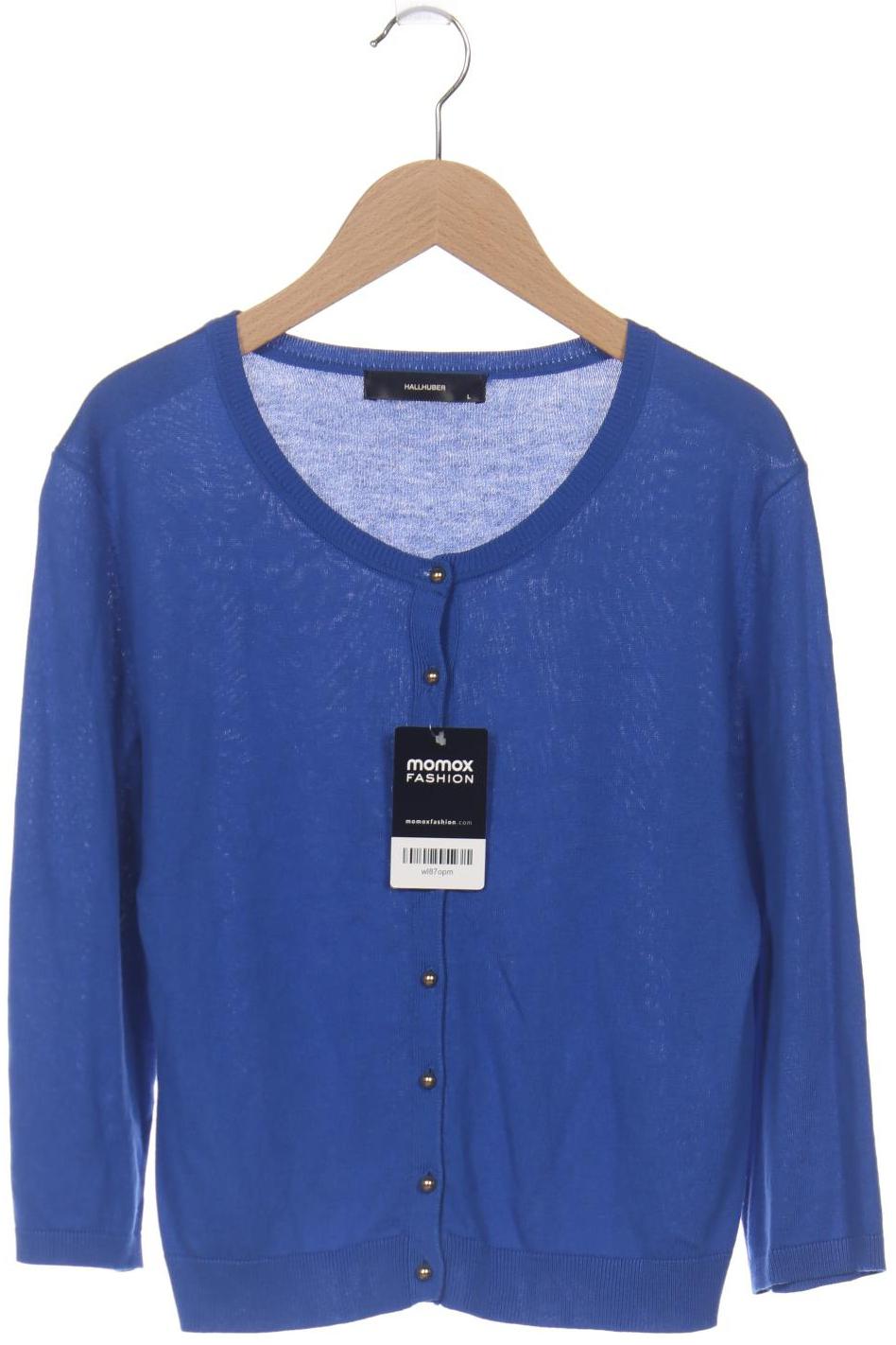 

Hallhuber Damen Strickjacke, blau, Gr. 42