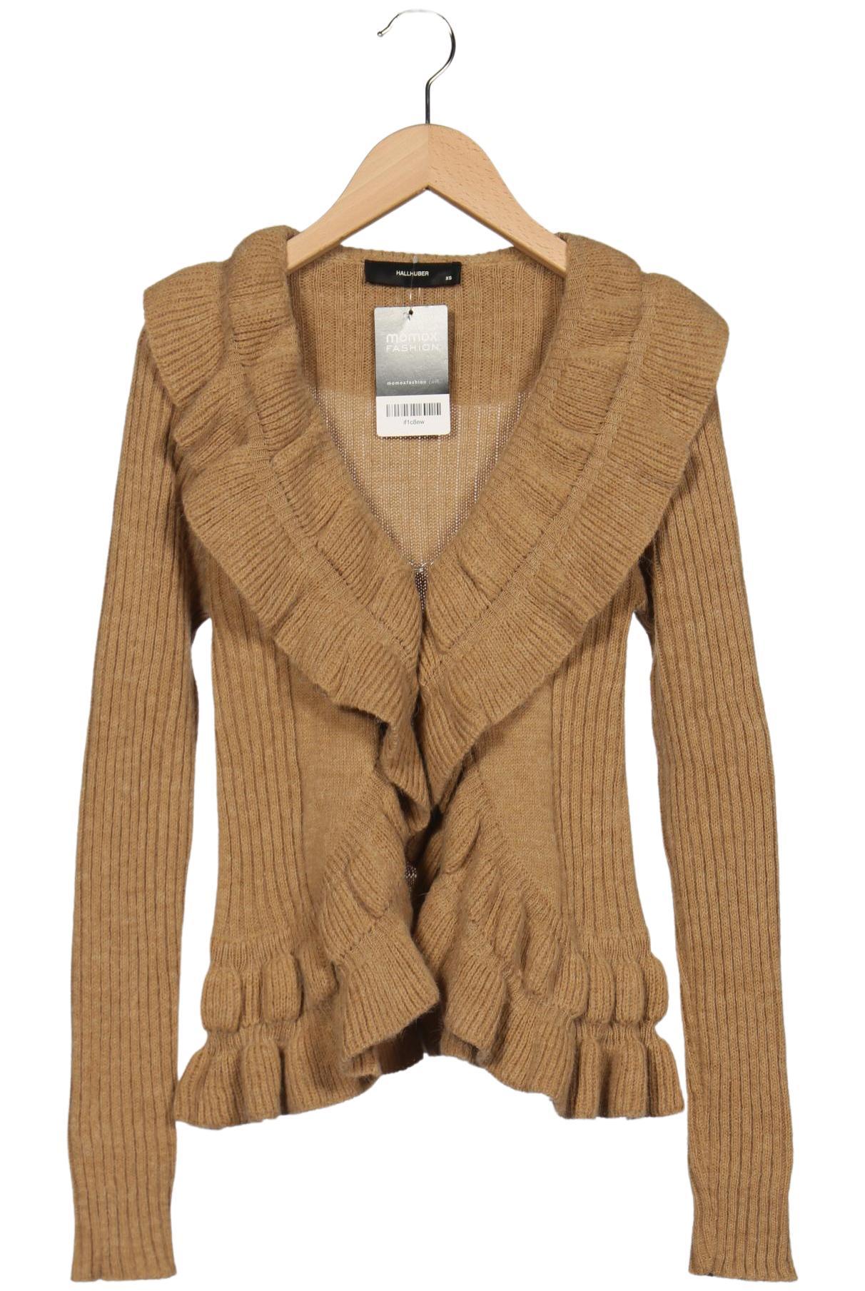 

Hallhuber Damen Strickjacke, beige, Gr. 34