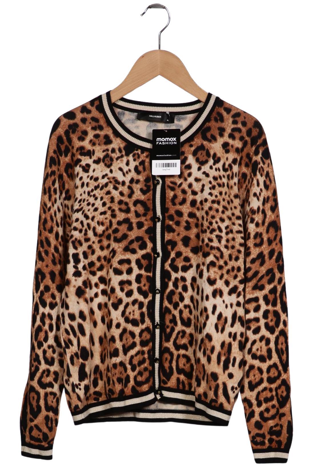 

Hallhuber Damen Strickjacke, braun, Gr. 44