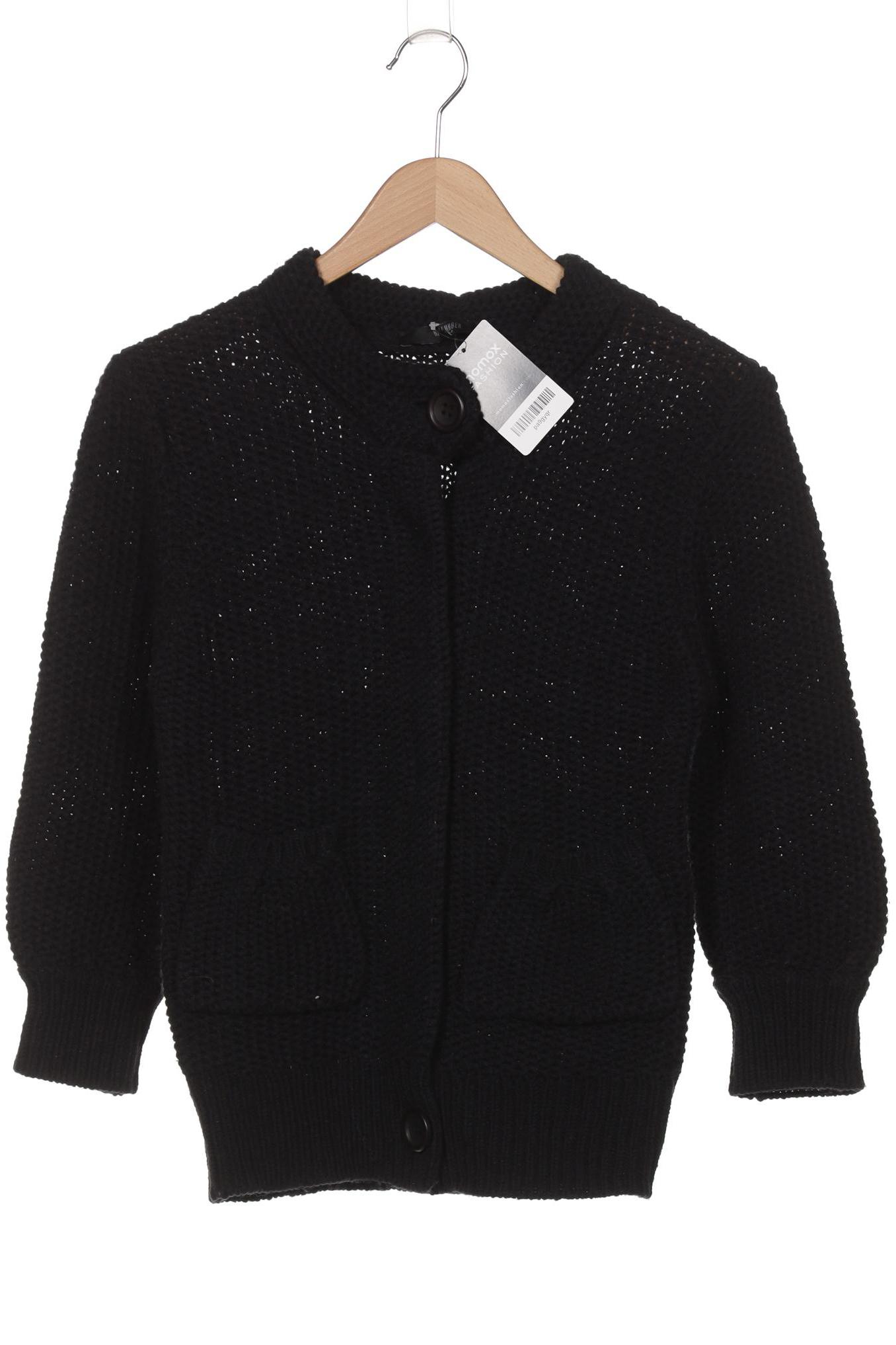 

Hallhuber Damen Strickjacke, schwarz, Gr. 34