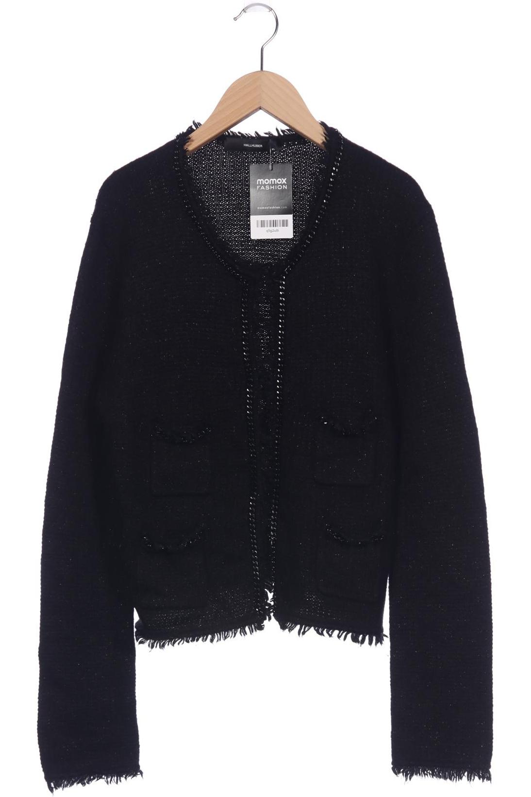 

Hallhuber Damen Strickjacke, schwarz, Gr. 44