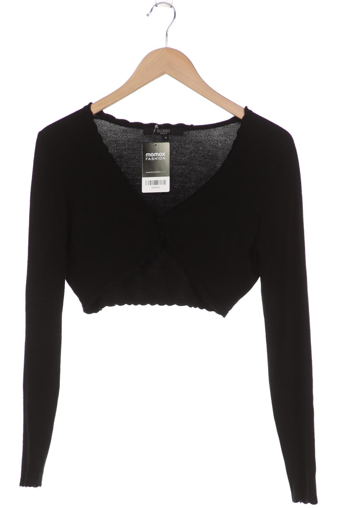 

Hallhuber Damen Strickjacke, schwarz, Gr. 38