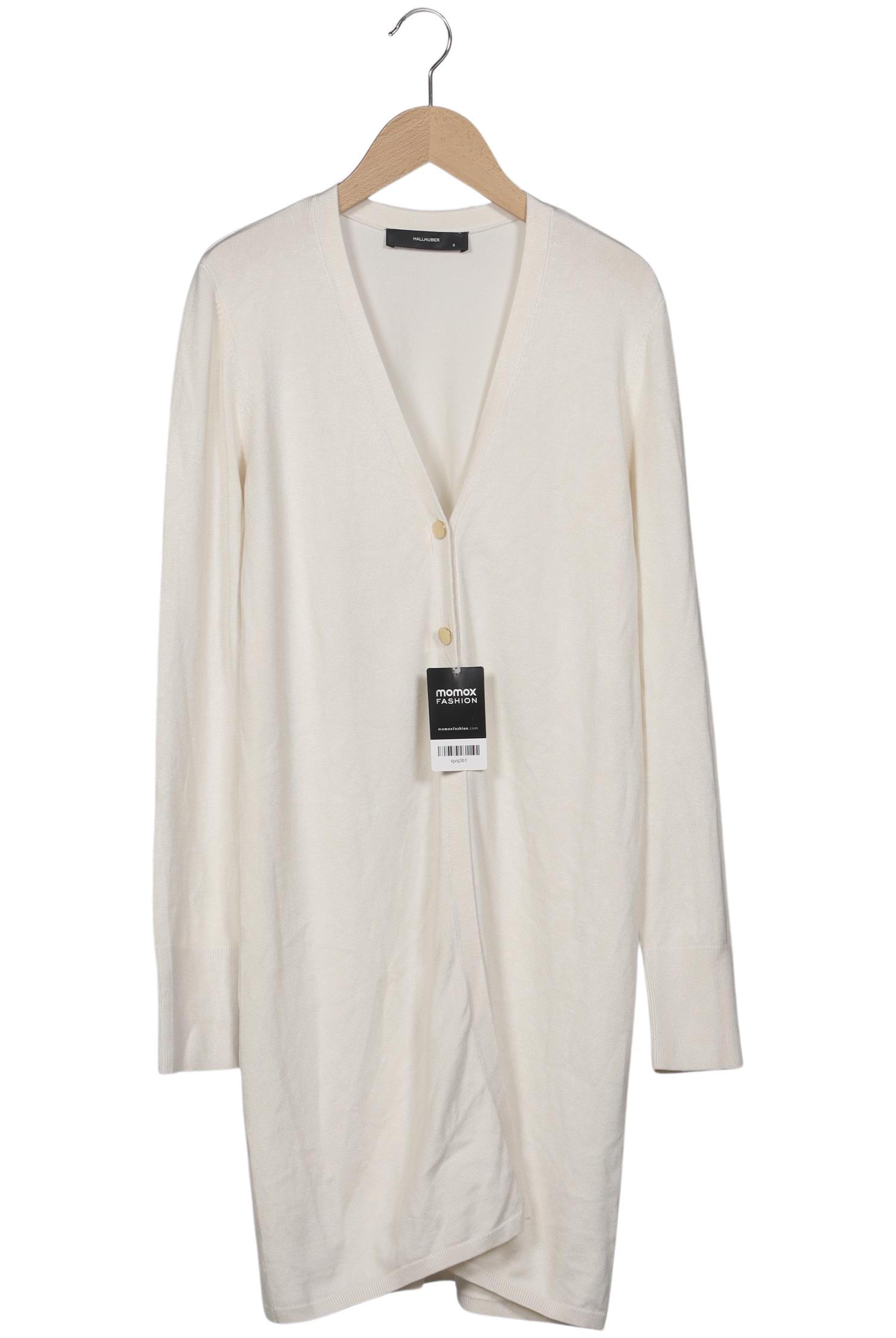 

Hallhuber Damen Strickjacke, cremeweiß, Gr. 36