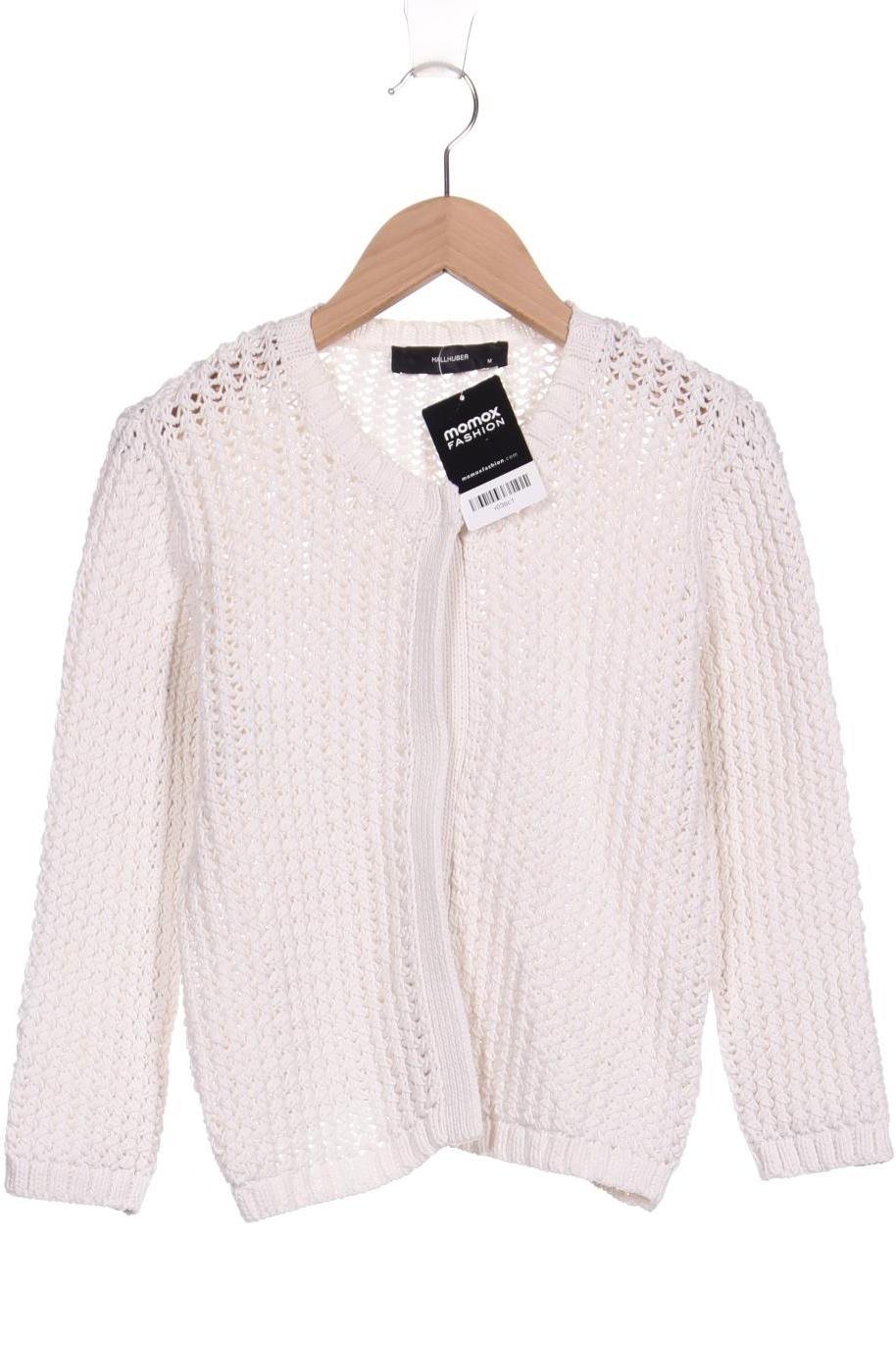 

Hallhuber Damen Strickjacke, weiß, Gr. 38