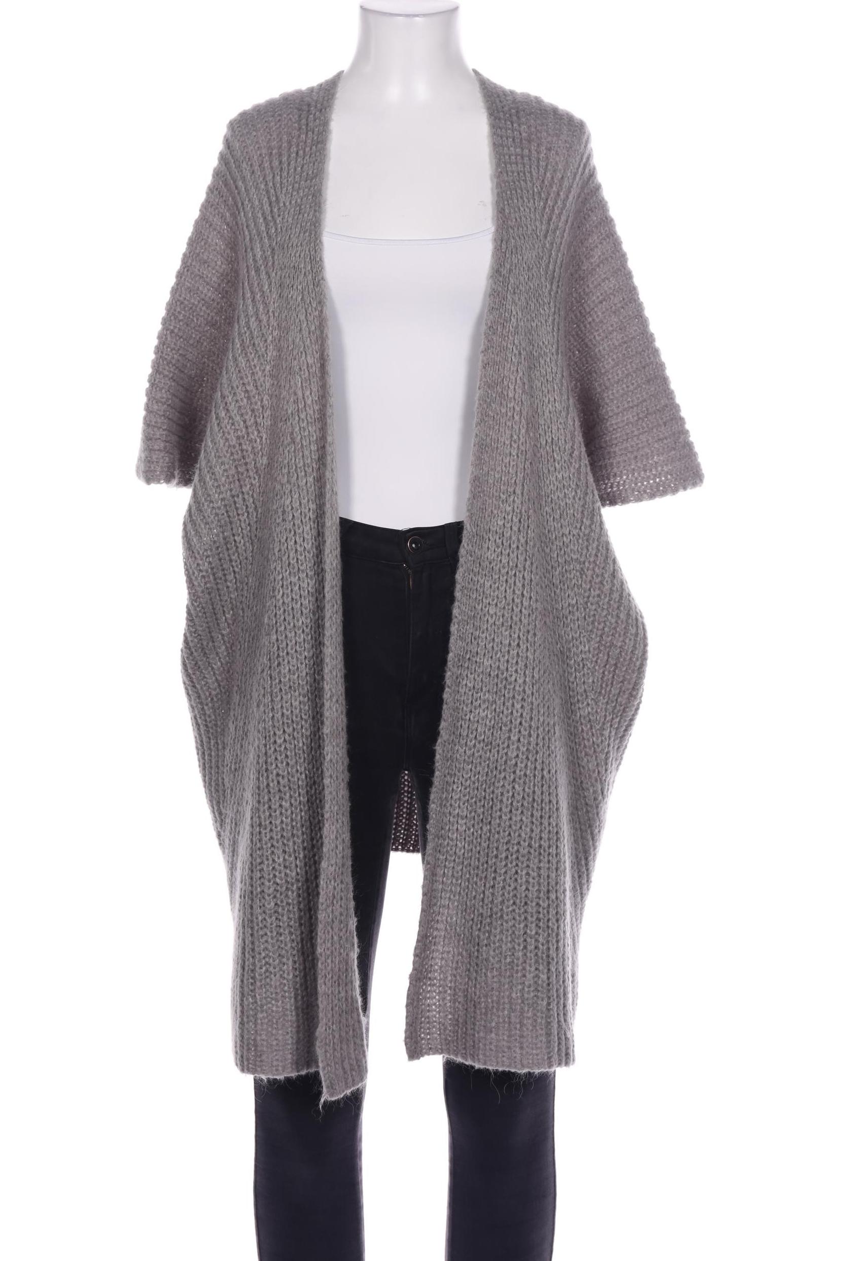 

Hallhuber Damen Strickjacke, grau, Gr. 36
