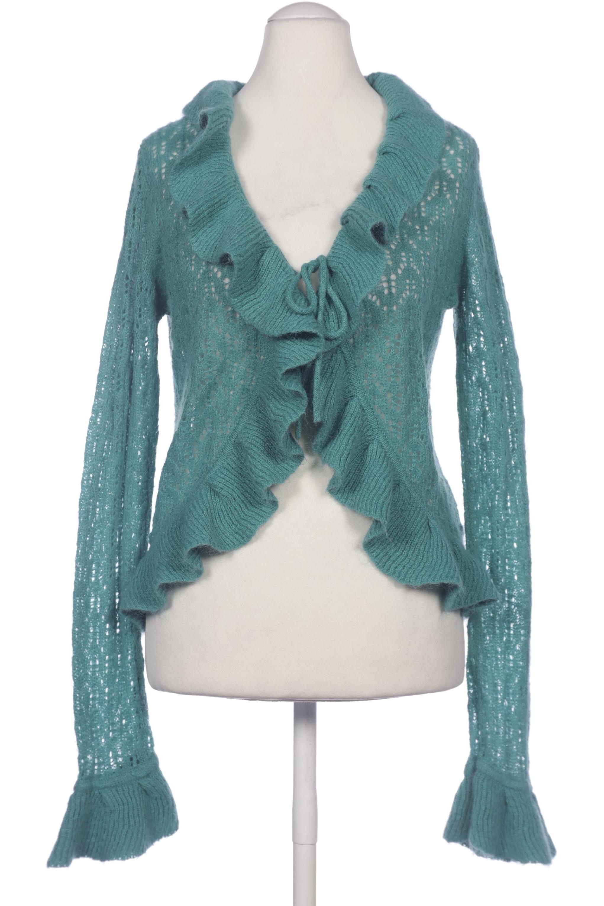 

Hallhuber Damen Strickjacke, türkis, Gr. 44