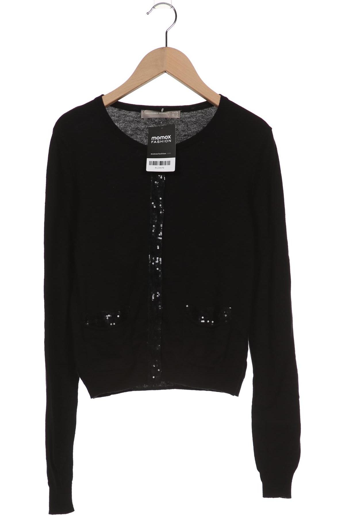 

Hallhuber Damen Strickjacke, schwarz