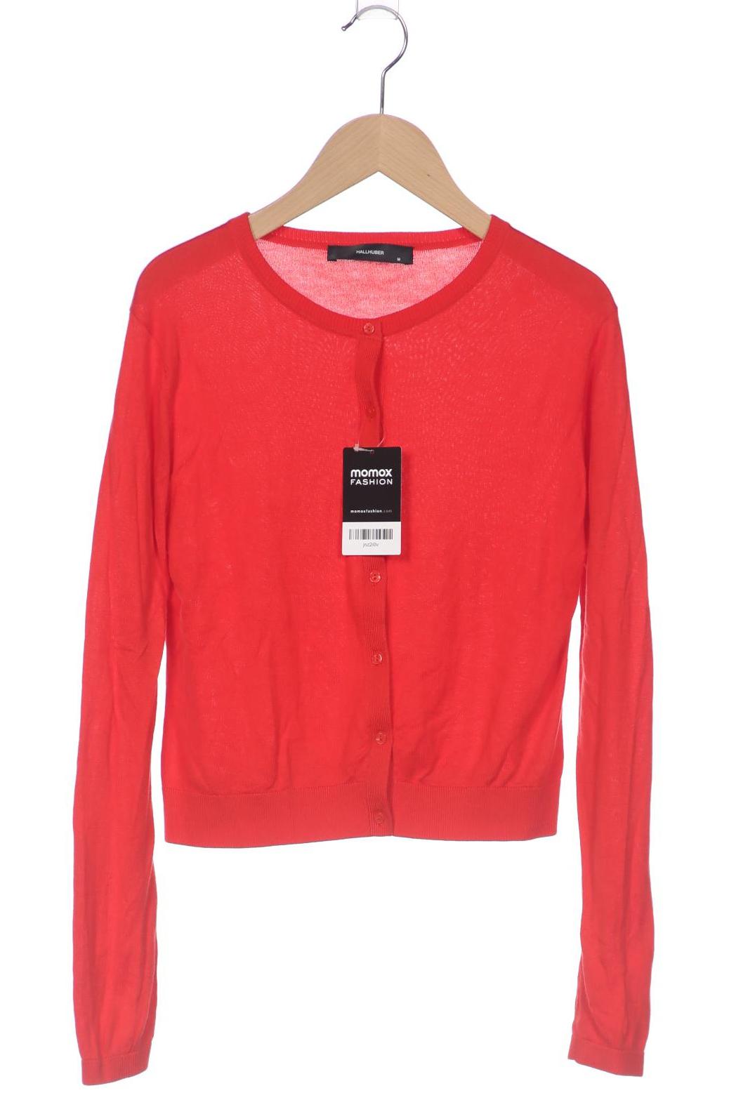 

Hallhuber Damen Strickjacke, rot, Gr. 38