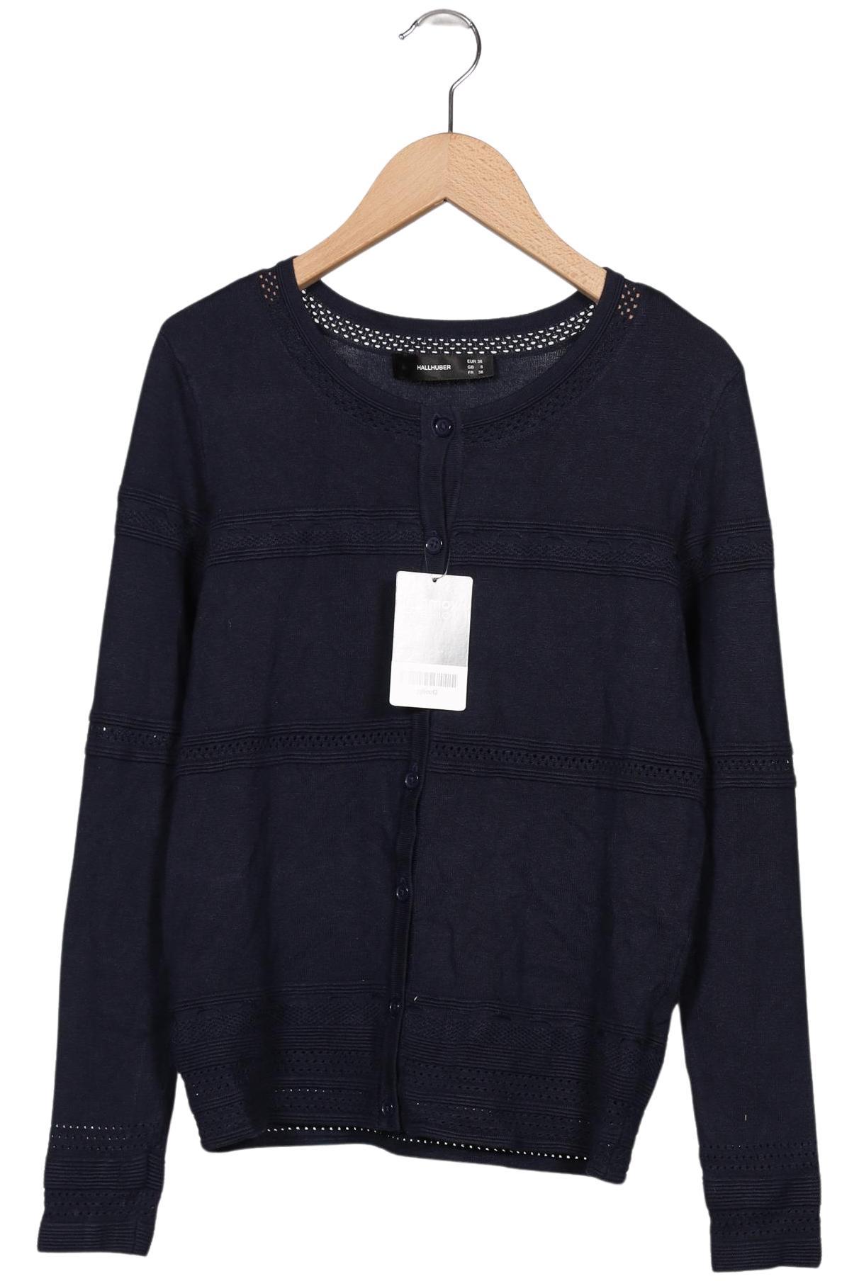 

Hallhuber Damen Strickjacke, marineblau, Gr. 36