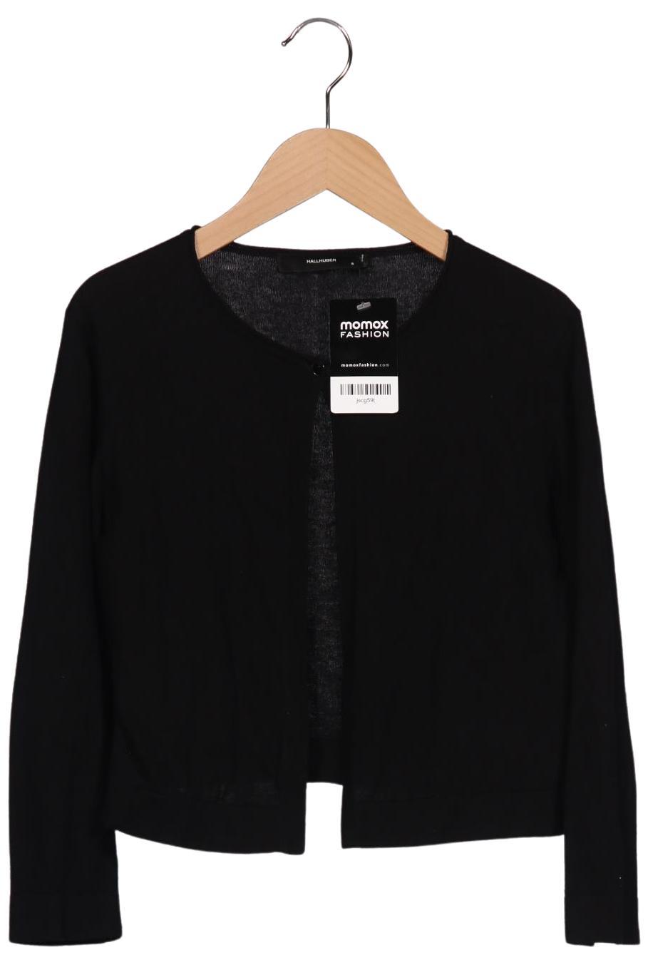 

Hallhuber Damen Strickjacke, schwarz, Gr. 36