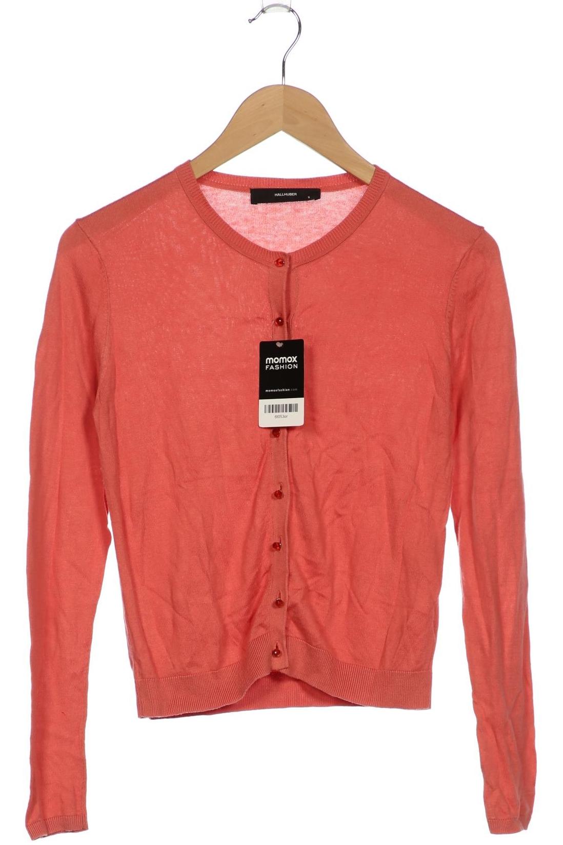 

Hallhuber Damen Strickjacke, orange, Gr. 36