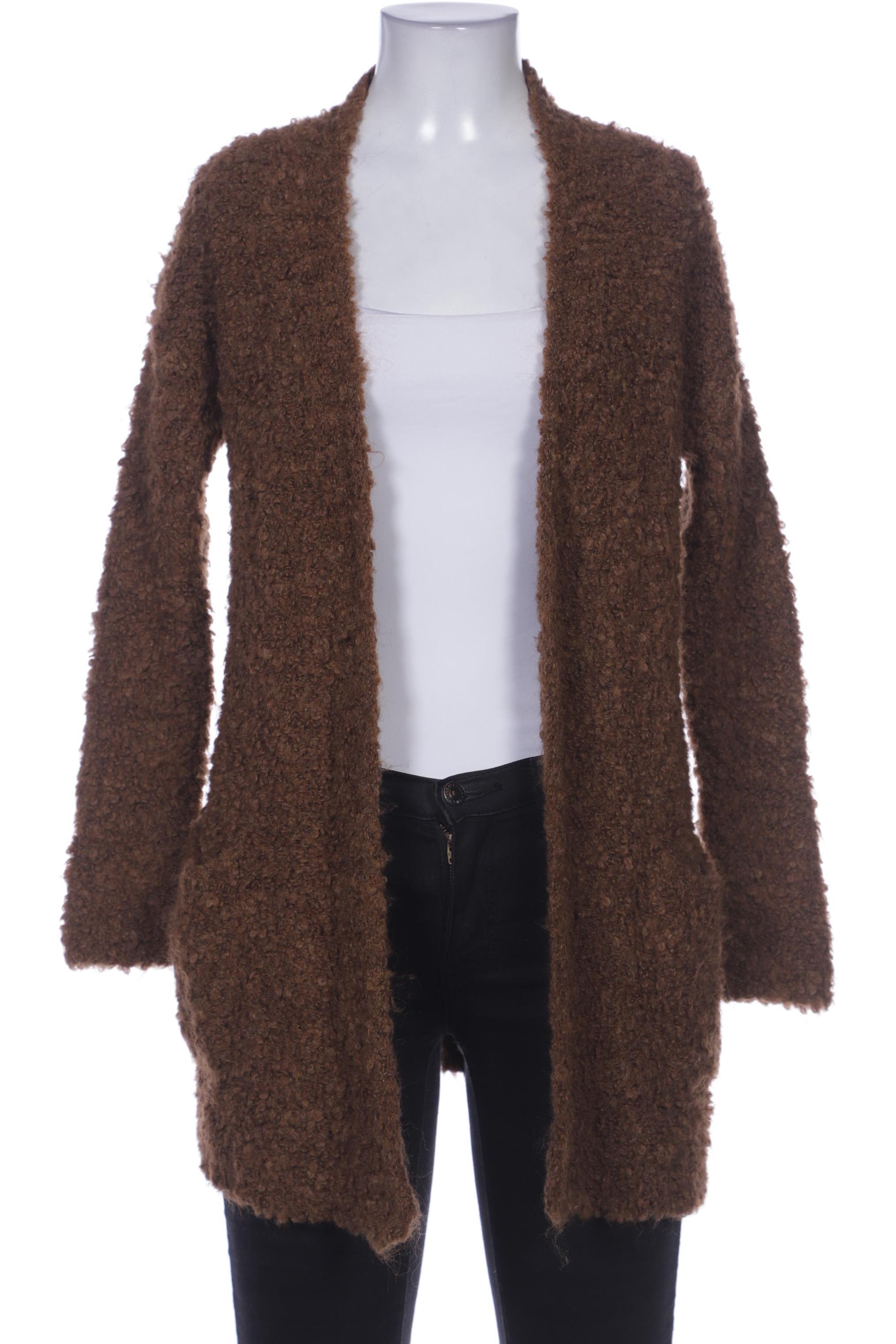 

Hallhuber Damen Strickjacke, braun, Gr. 34