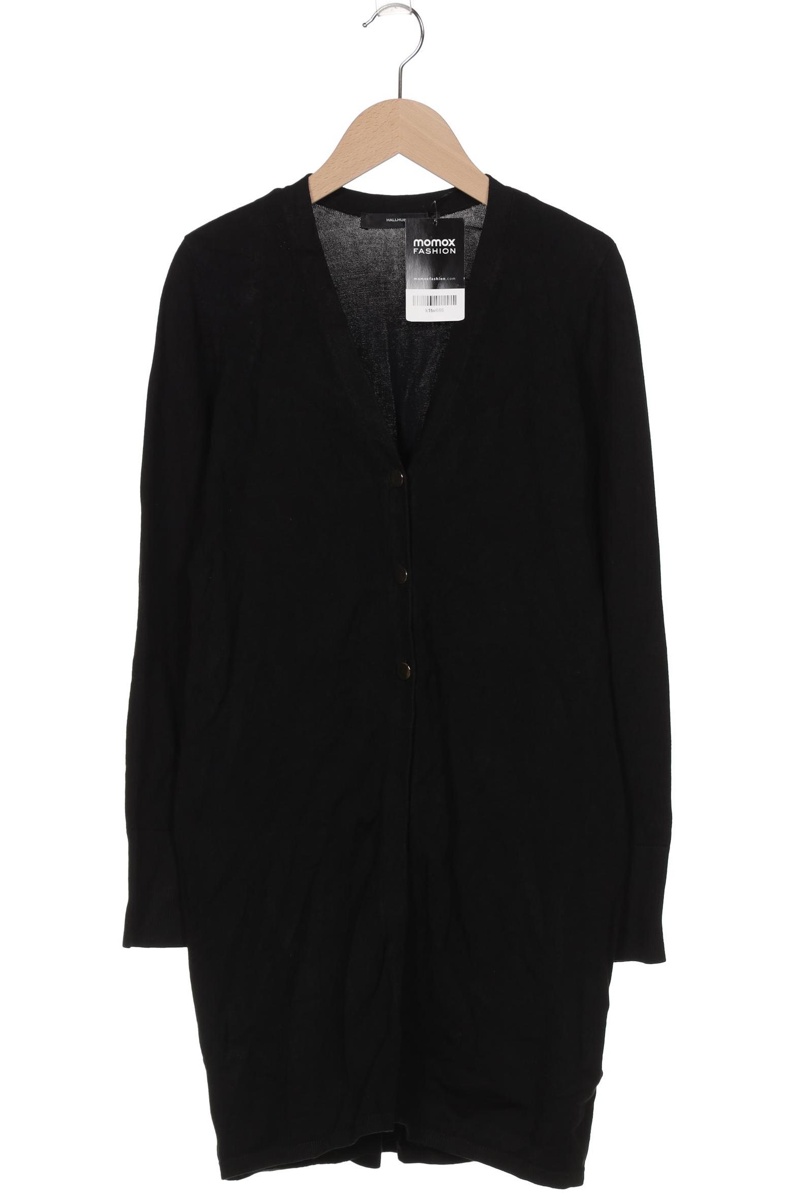 

Hallhuber Damen Strickjacke, schwarz, Gr. 34