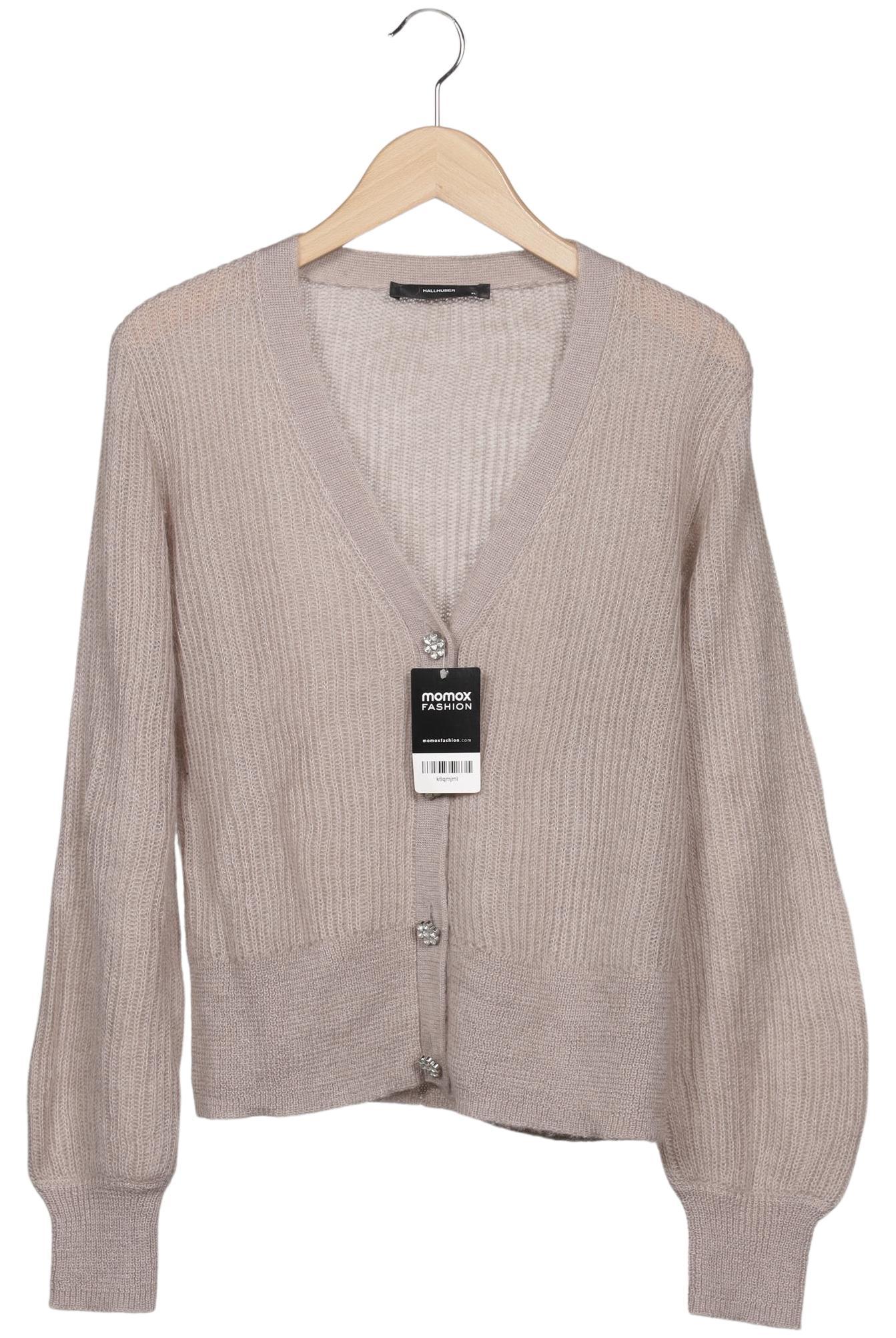

Hallhuber Damen Strickjacke, beige, Gr. 44
