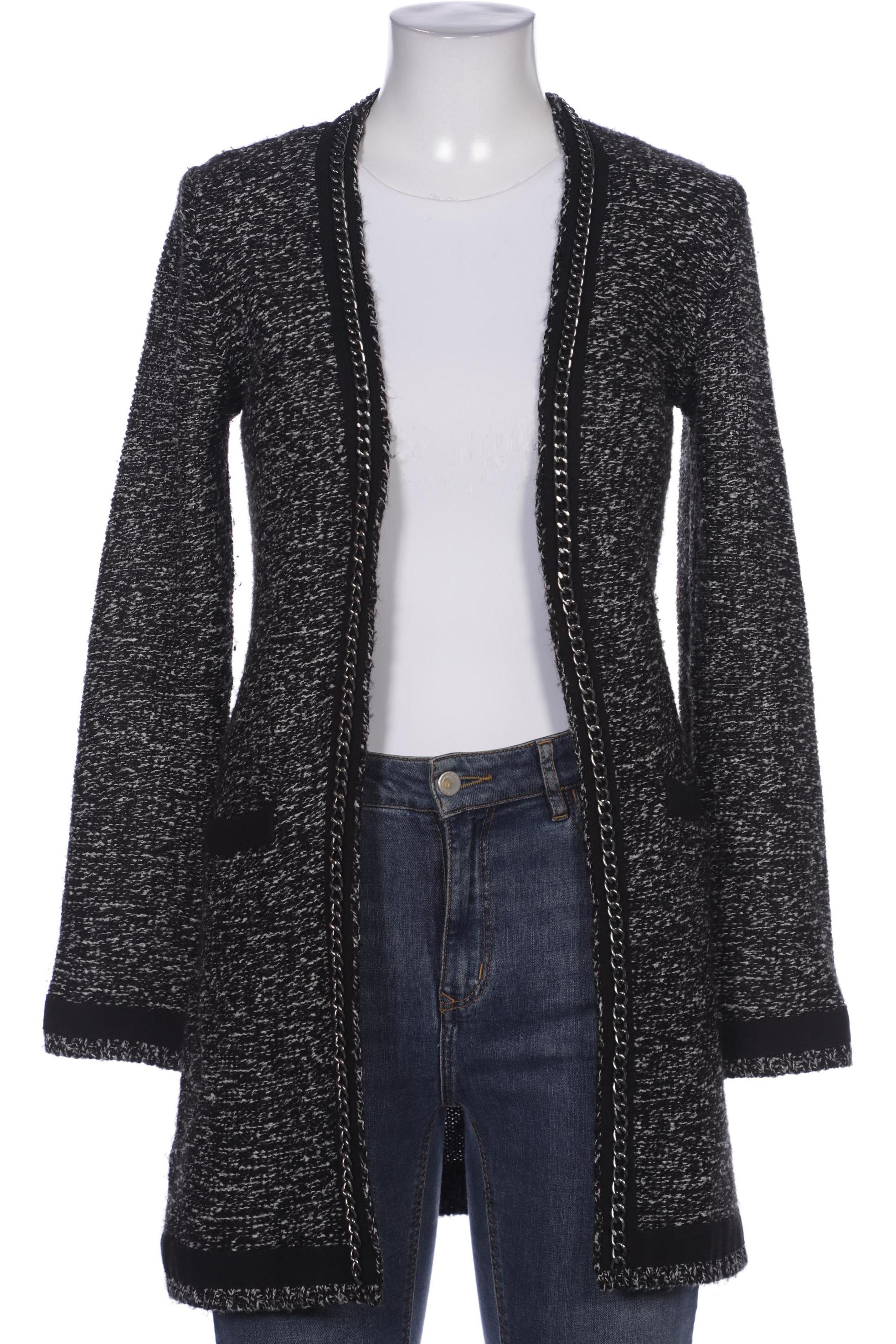 

Hallhuber Damen Strickjacke, schwarz, Gr. 36