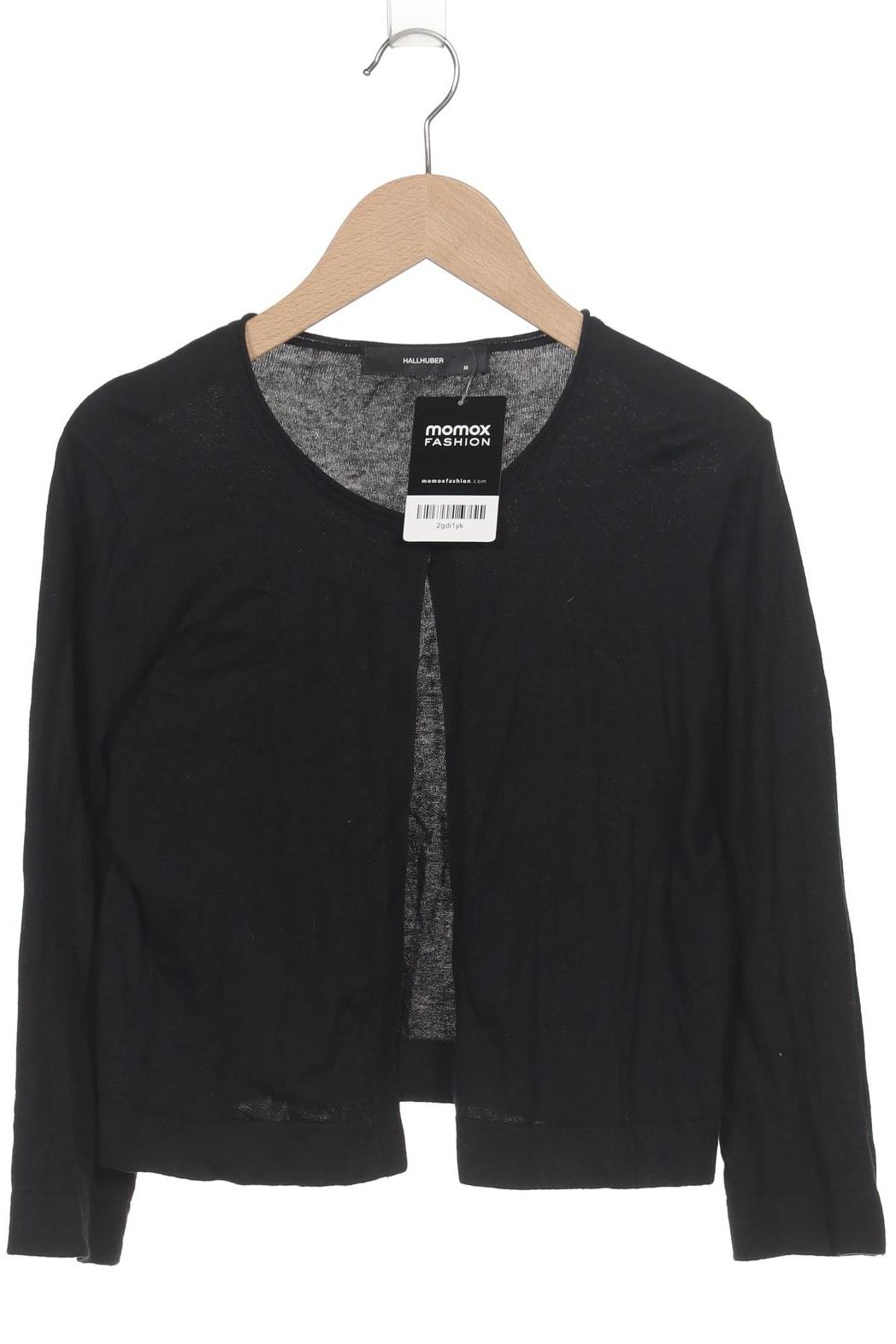 

Hallhuber Damen Strickjacke, schwarz, Gr. 38