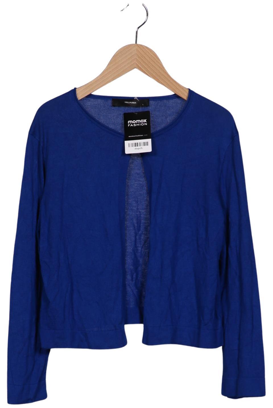 

Hallhuber Damen Strickjacke, blau, Gr. 42