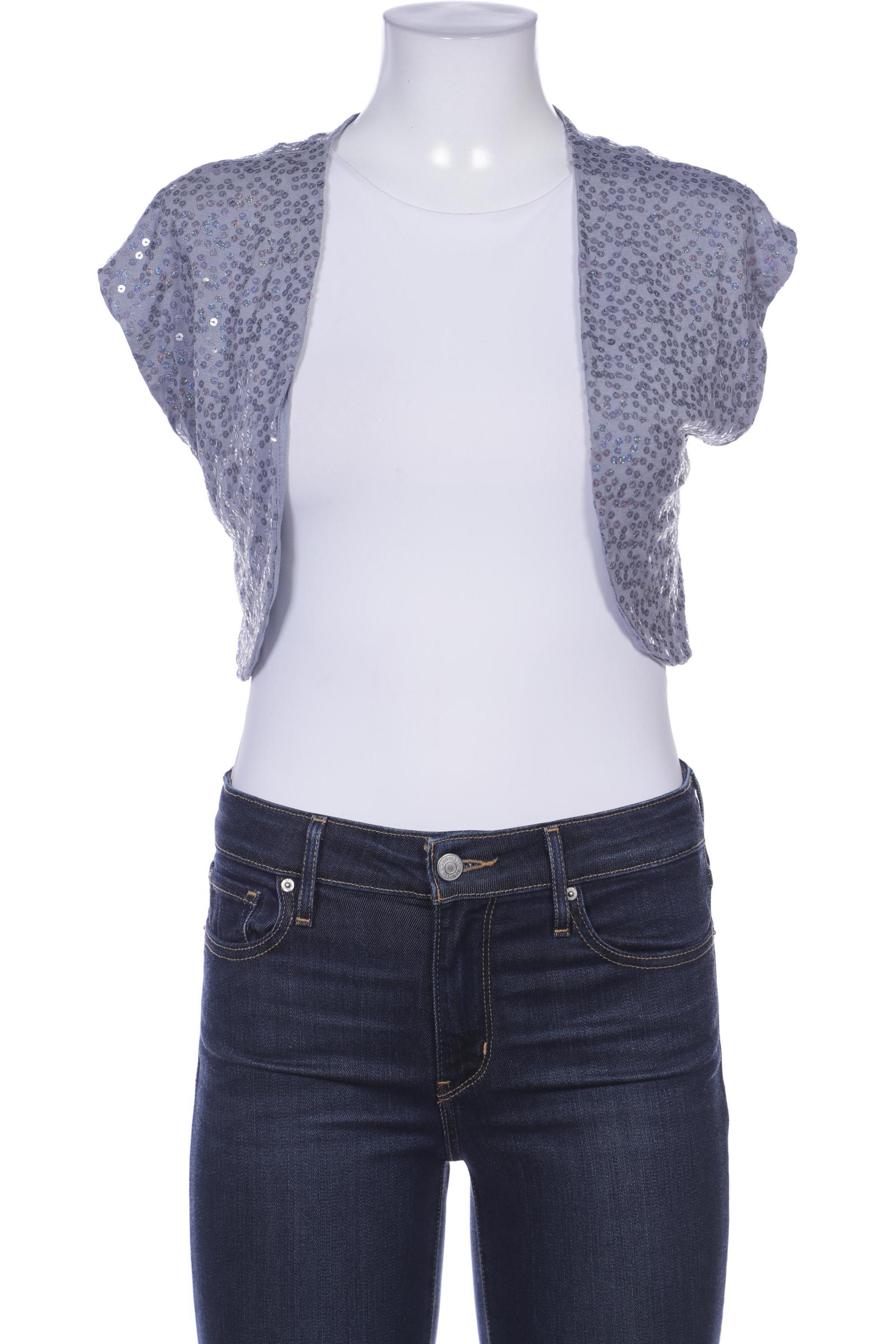 

Hallhuber Damen Strickjacke, grau, Gr. 38