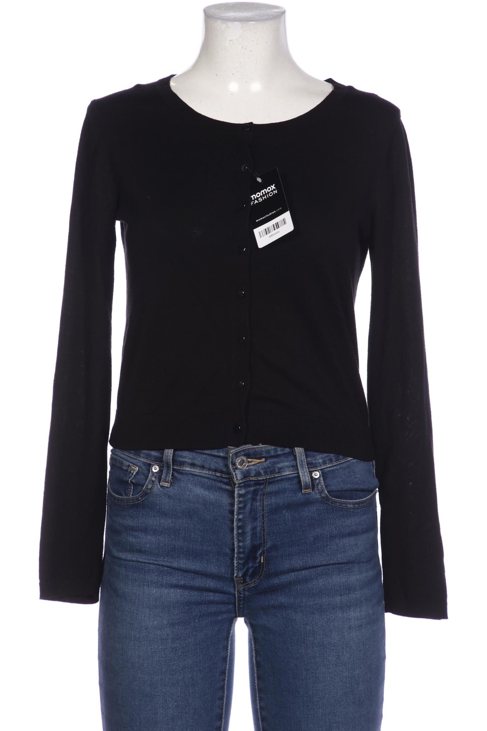 

Hallhuber Damen Strickjacke, schwarz, Gr. 42