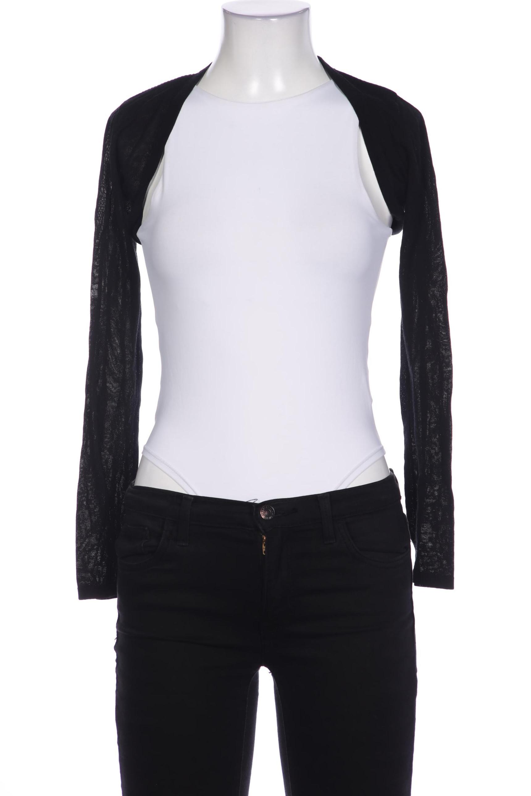 

Hallhuber Damen Strickjacke, schwarz, Gr. 38