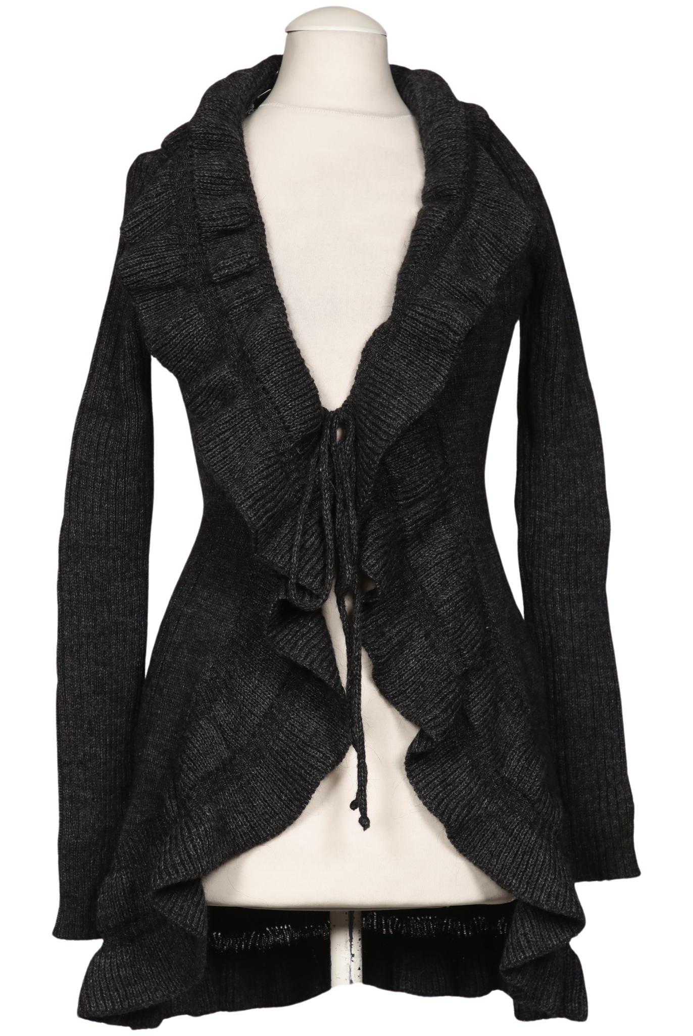 

Hallhuber Damen Strickjacke, grau, Gr. 34