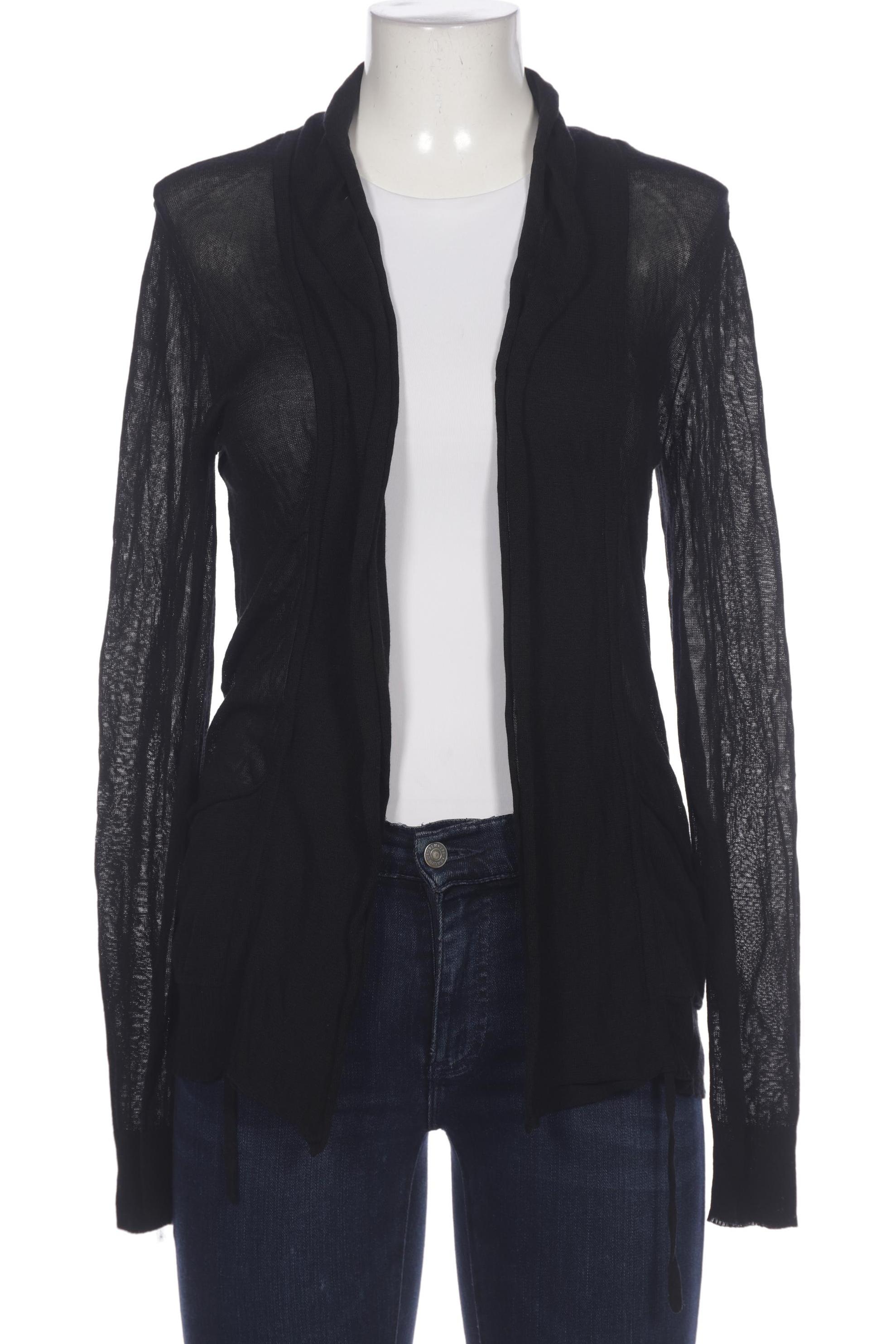 

Hallhuber Damen Strickjacke, schwarz, Gr. 42