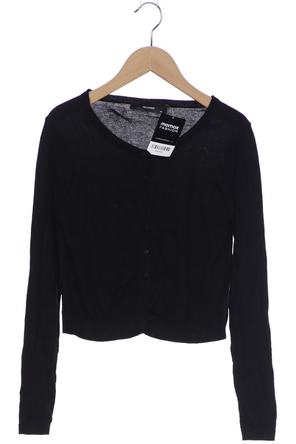 

Hallhuber Damen Strickjacke, schwarz, Gr. 34