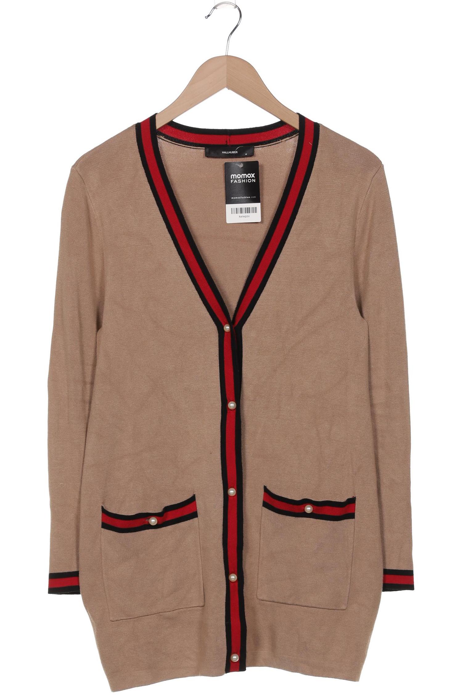 

Hallhuber Damen Strickjacke, beige, Gr. 38