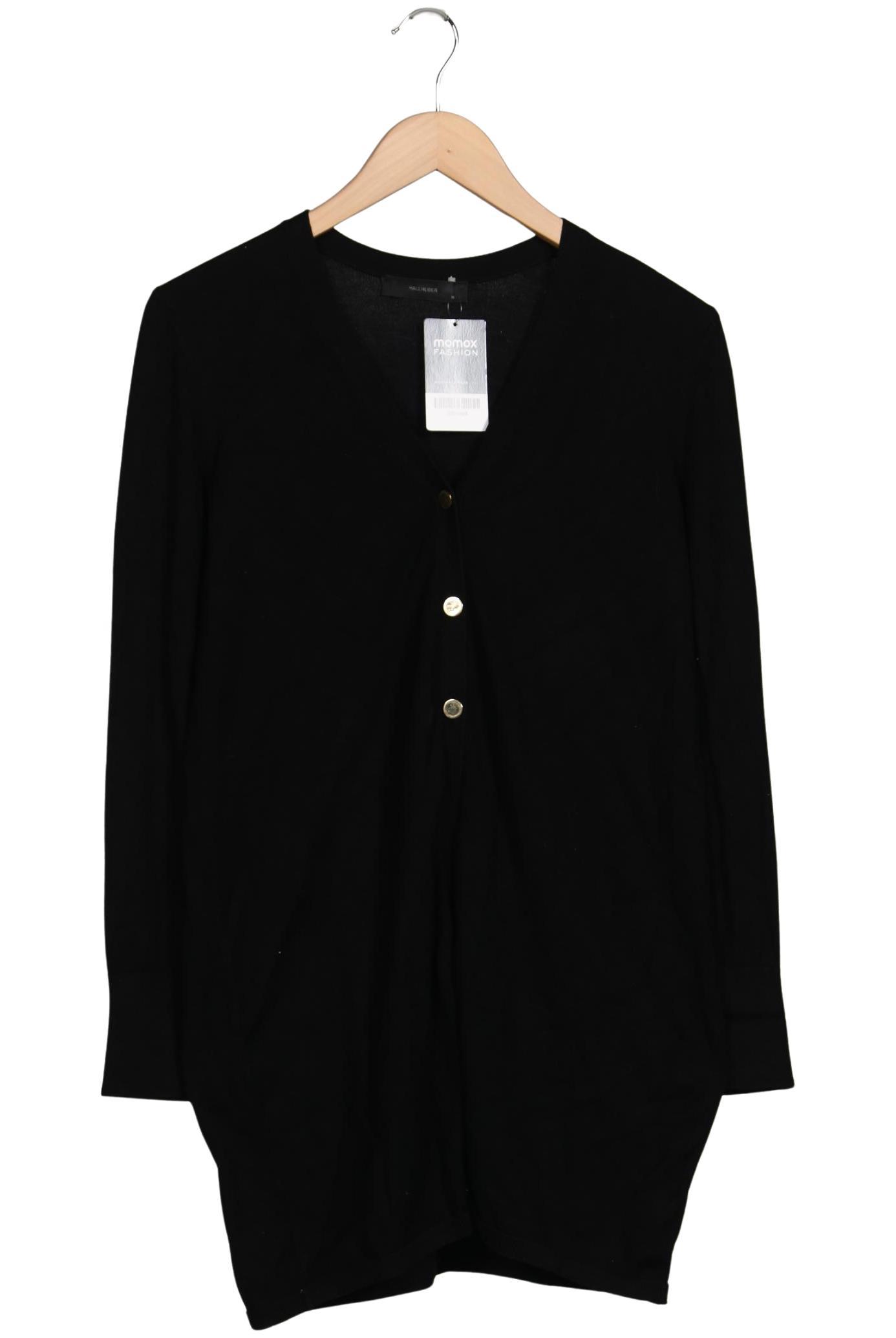

Hallhuber Damen Strickjacke, schwarz, Gr. 38