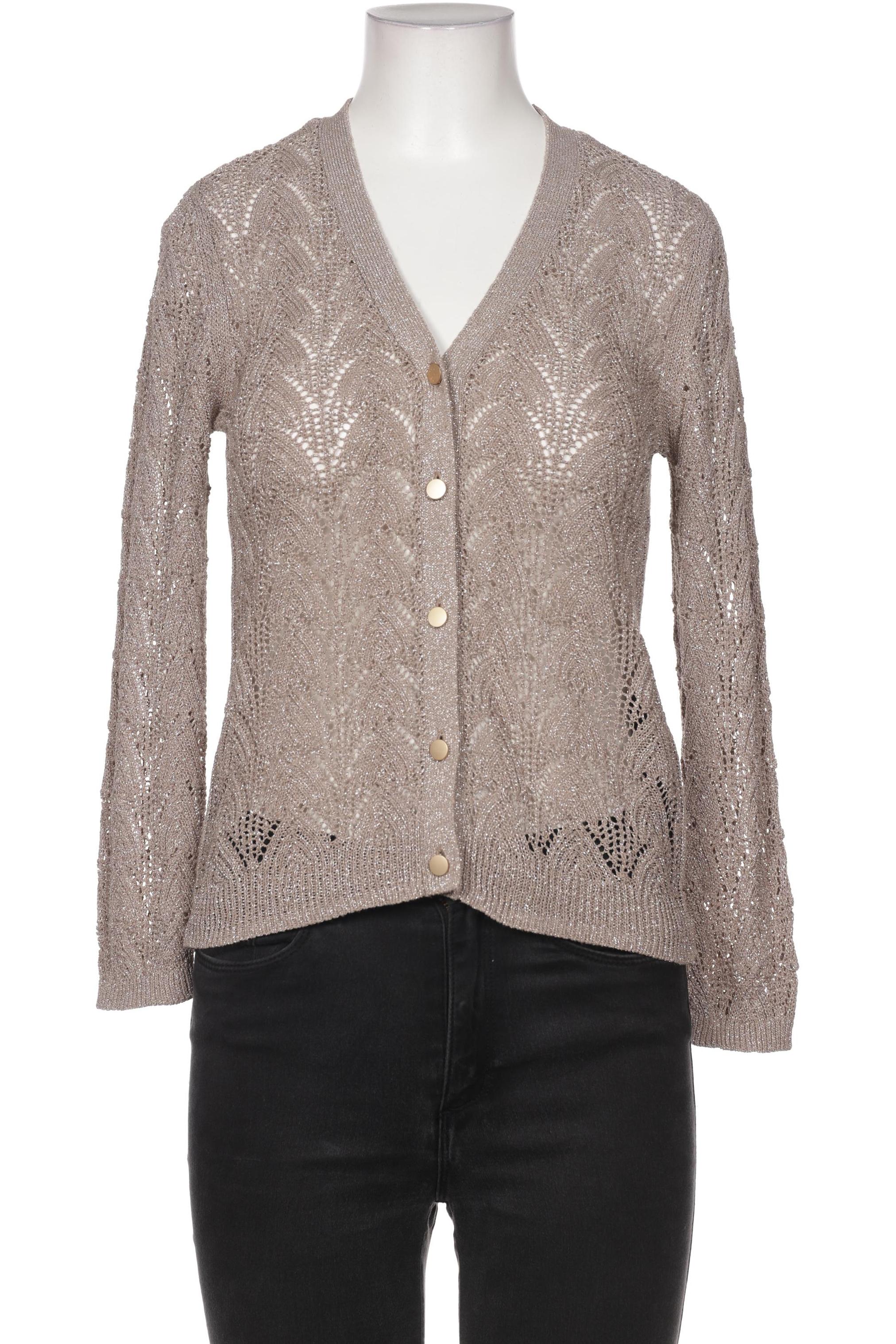 

Hallhuber Damen Strickjacke, beige, Gr. 36